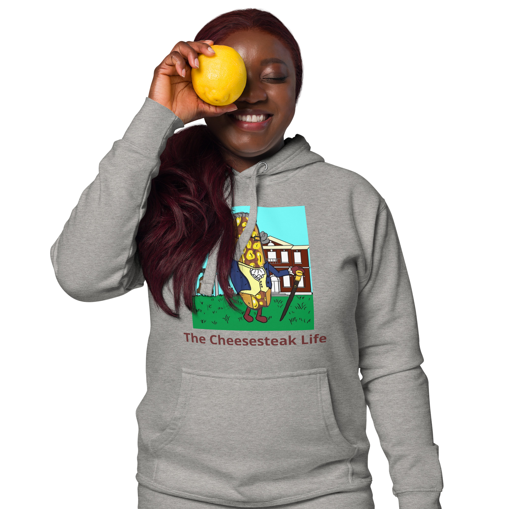 Hoodie - Cheesesteak Life - Cheesey History - Image 7