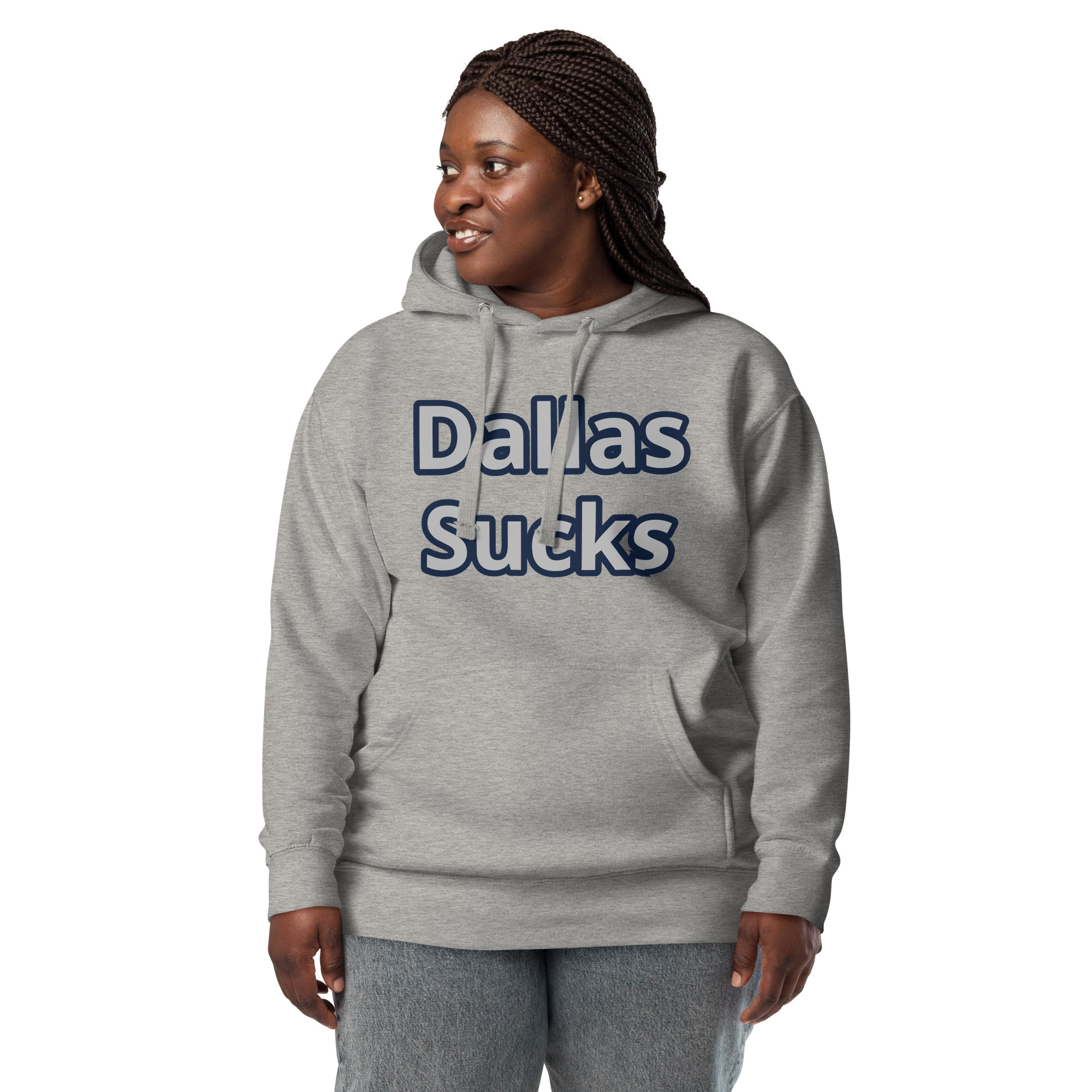 Hoodie - Cheesesteak Life - Dallas sucks on front only - Image 5