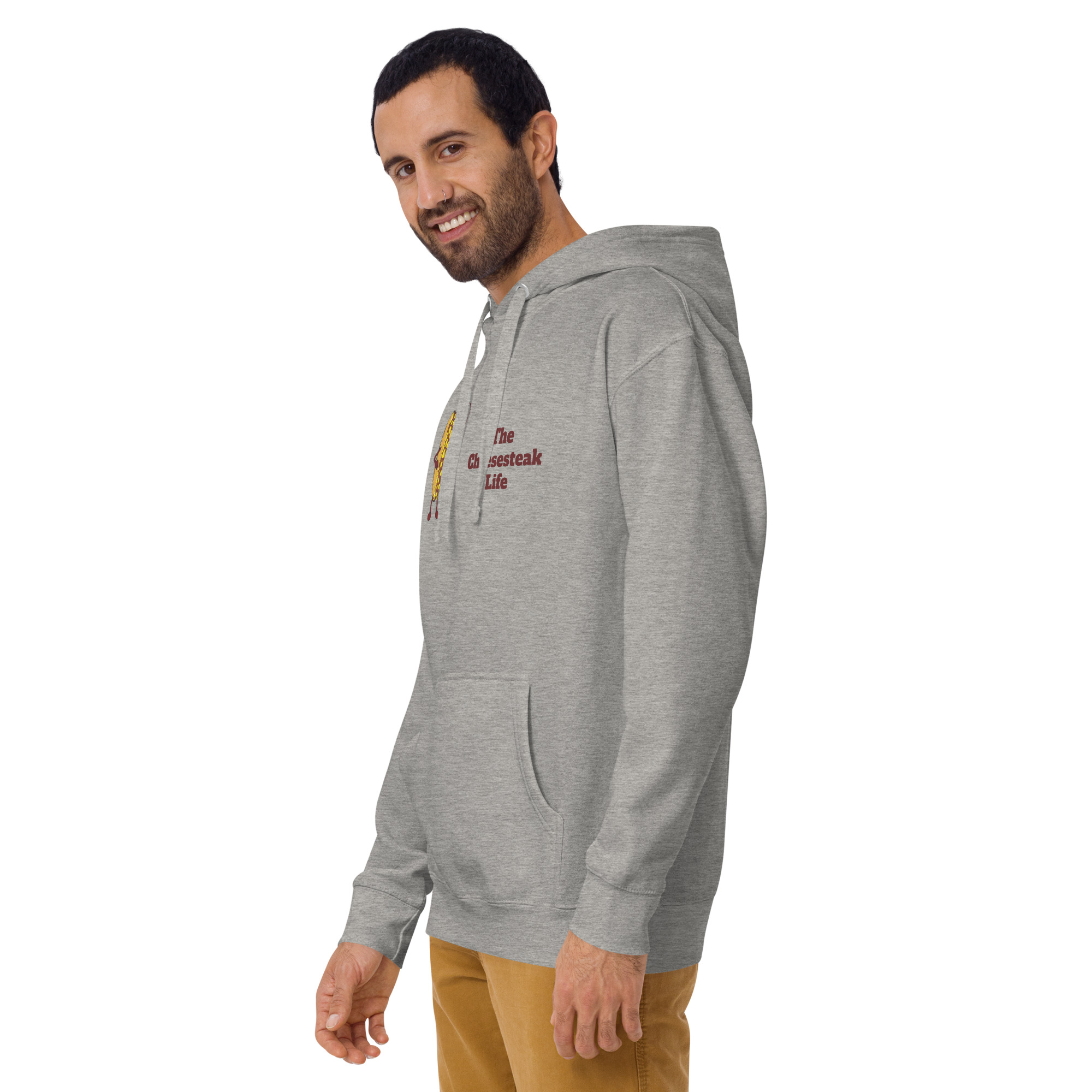 Hoodie - Cheesesteak Life - Amigo Dan - Cheesey Beach - Image 19