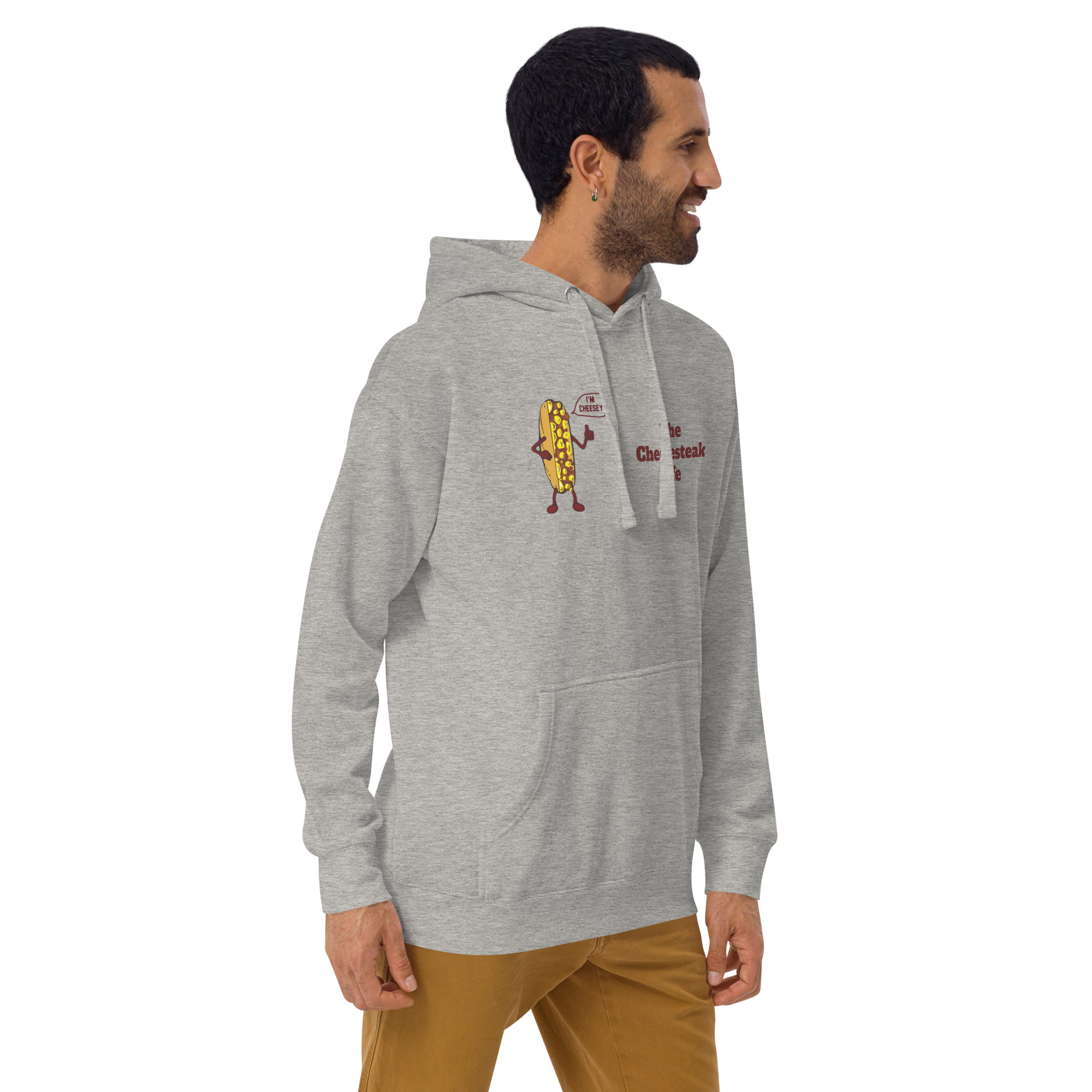 Hoodie - Cheesesteak Life - Amigo Dan - Cheesey Beach - Image 20