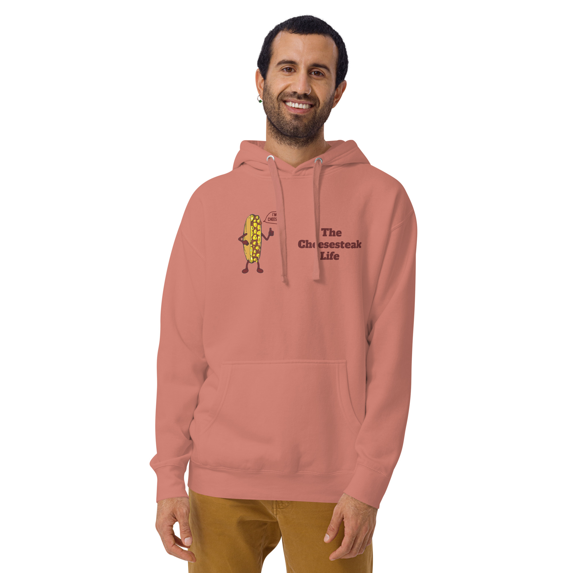 Hoodie - Cheesesteak Life - Amigo Dan - Cheesey Beach - Image 13