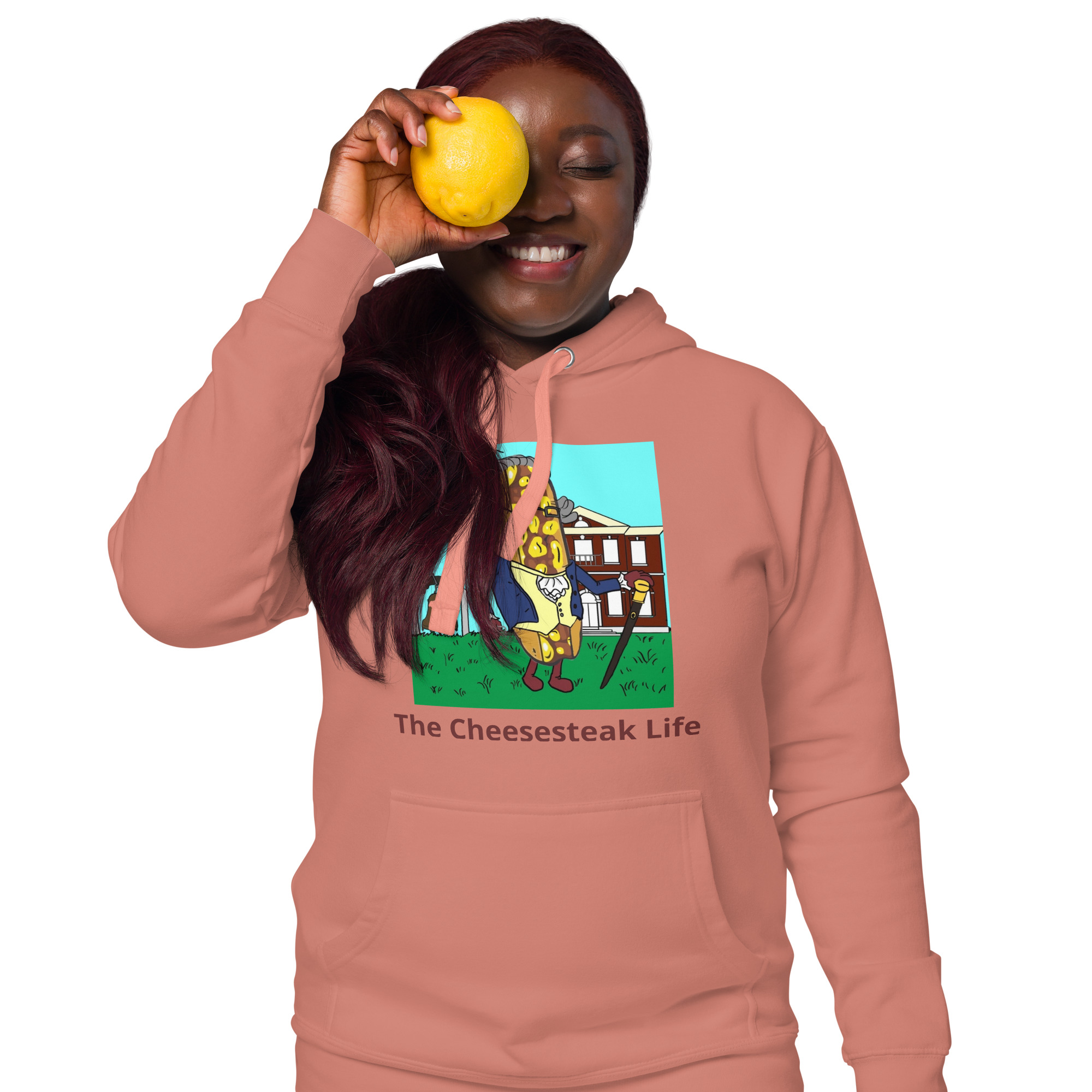 Hoodie - Cheesesteak Life - Cheesey History - Image 6