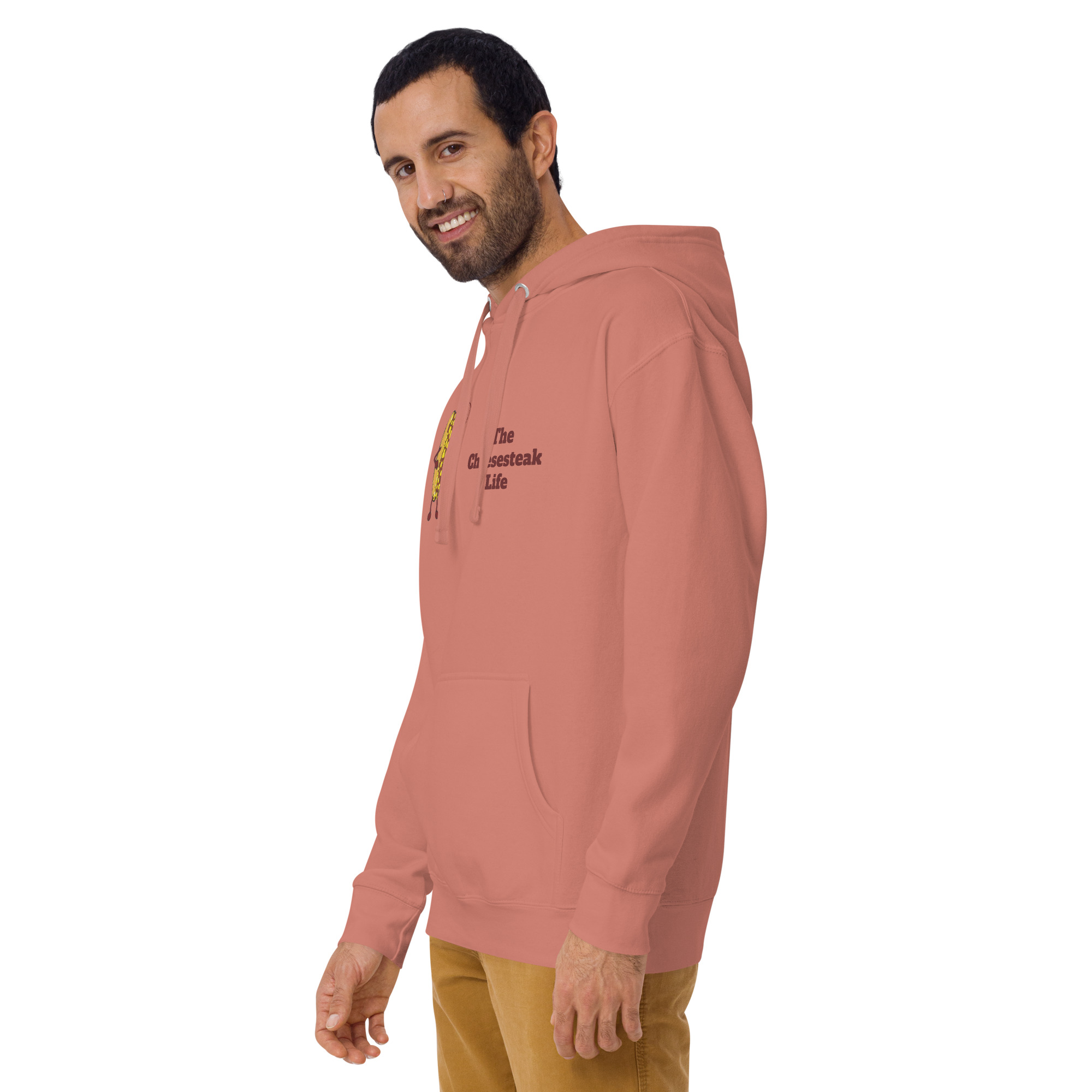 Hoodie - Cheesesteak Life - Amigo Dan - Cheesey Beach - Image 15