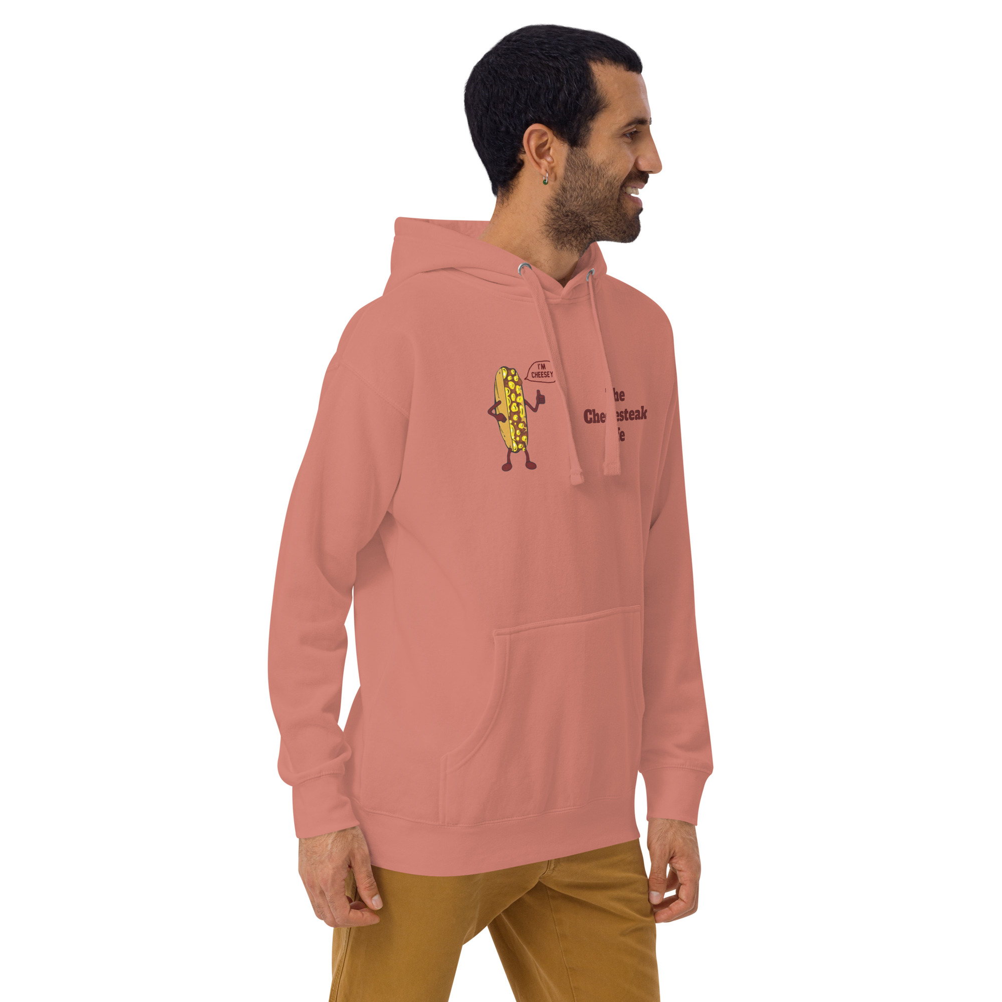 Hoodie - Cheesesteak Life - Amigo Dan - Cheesey Beach - Image 16