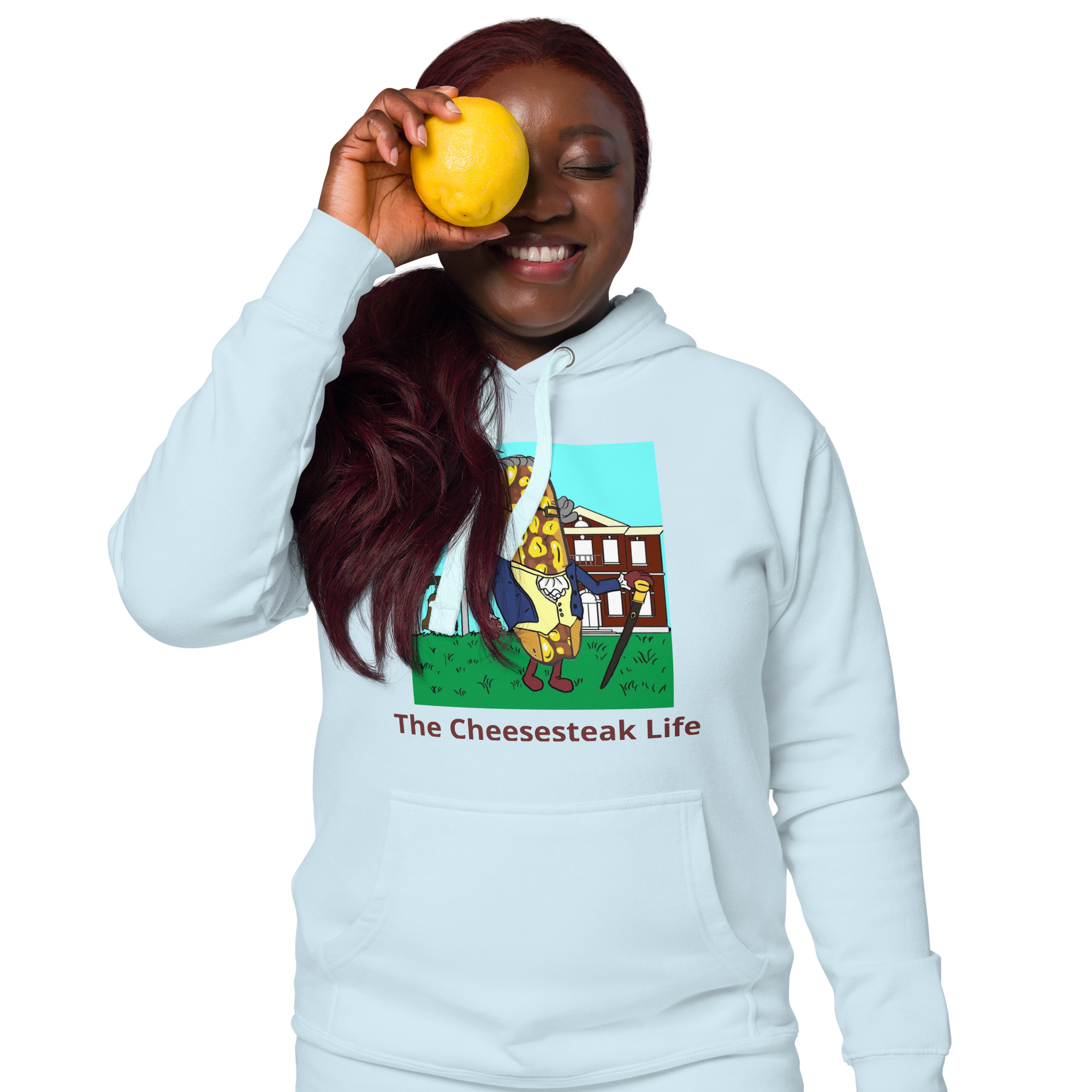 Hoodie - Cheesesteak Life - Cheesey History - Image 9