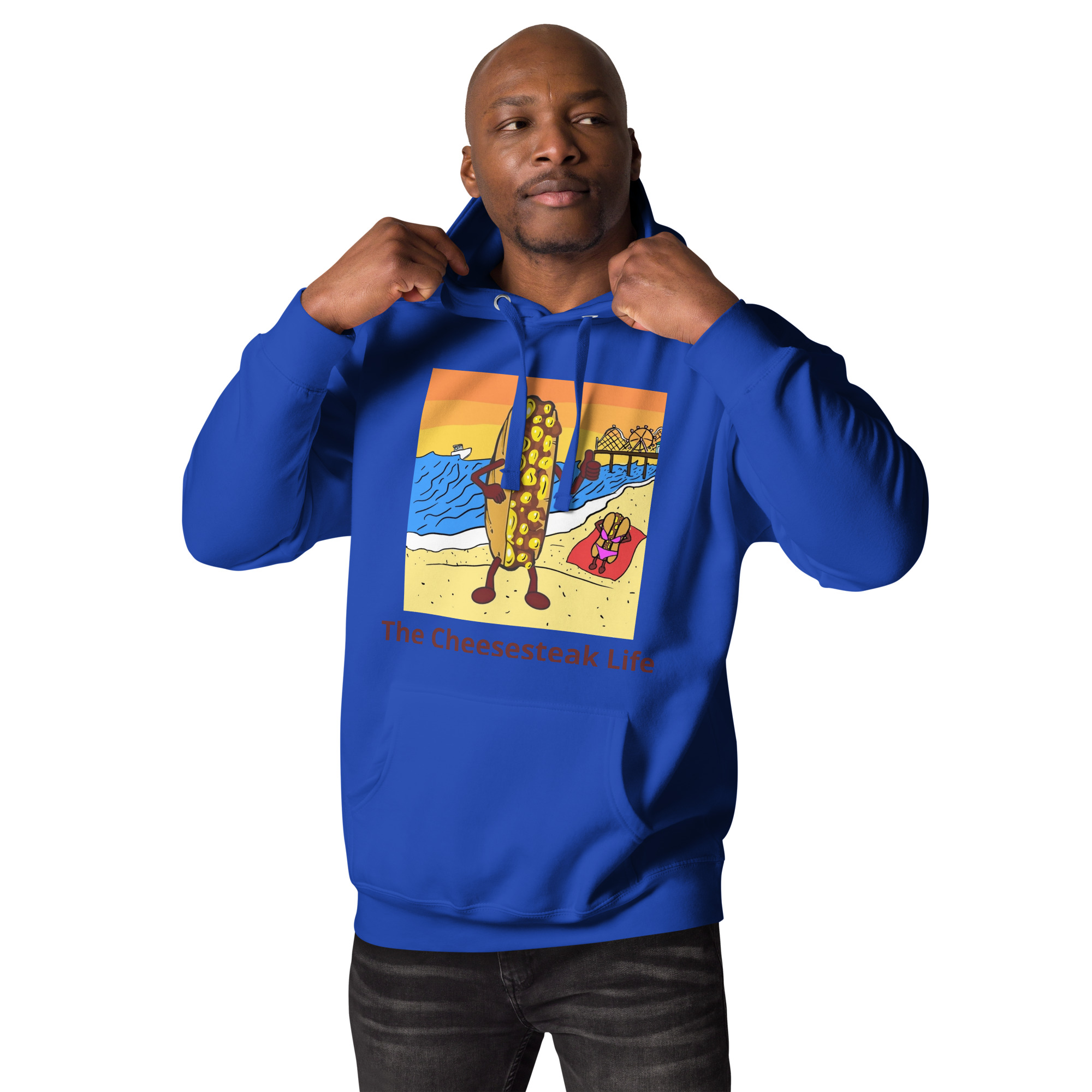 Hoodie - Cheesey Beach - Image 3