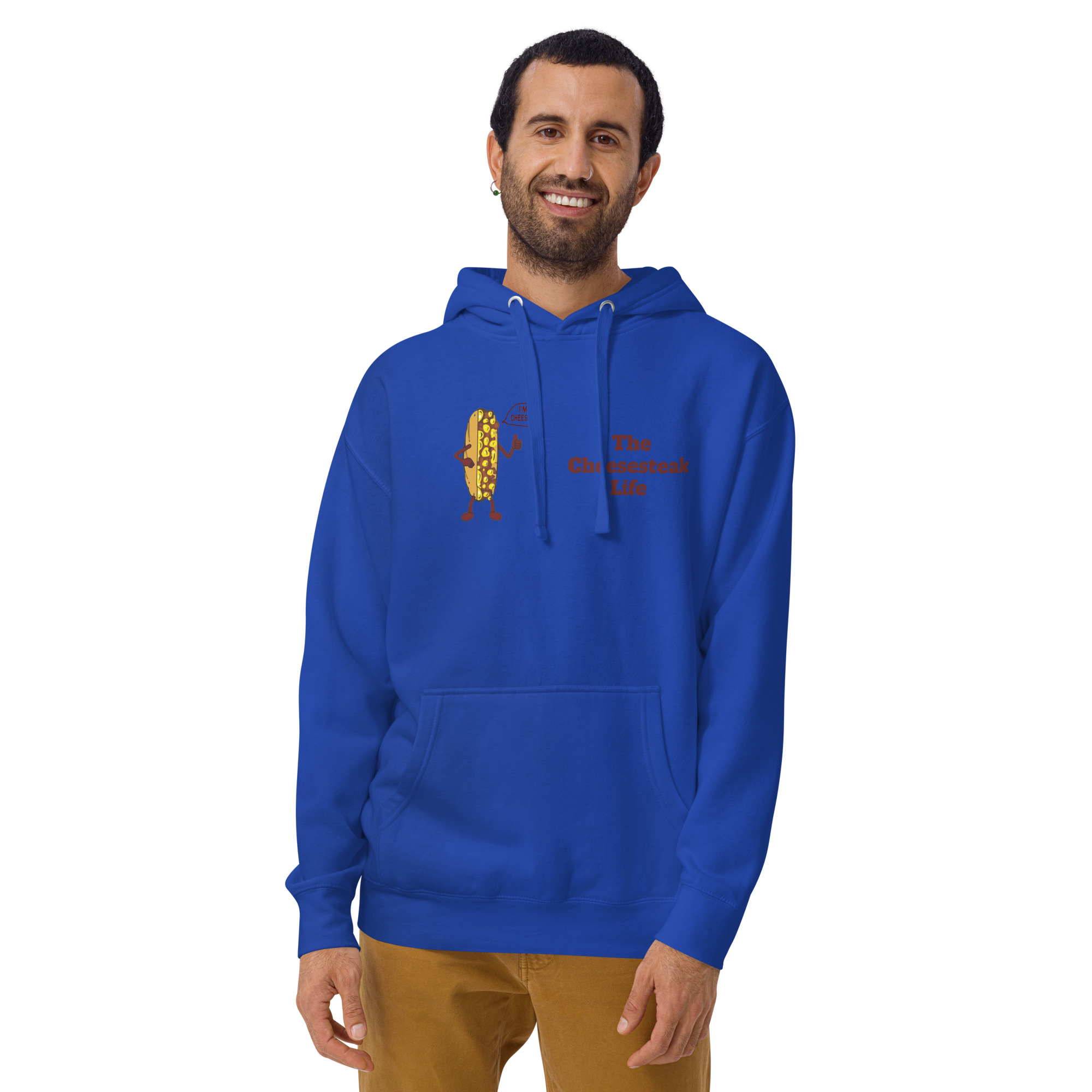 Hoodie - Cheesesteak Life - Amigo Dan - Cheesey Beach - Image 5
