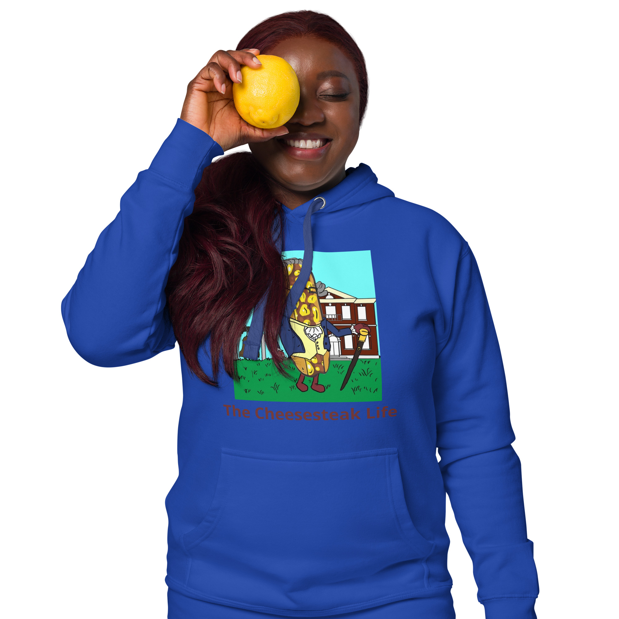 Hoodie - Cheesesteak Life - Cheesey History - Image 3