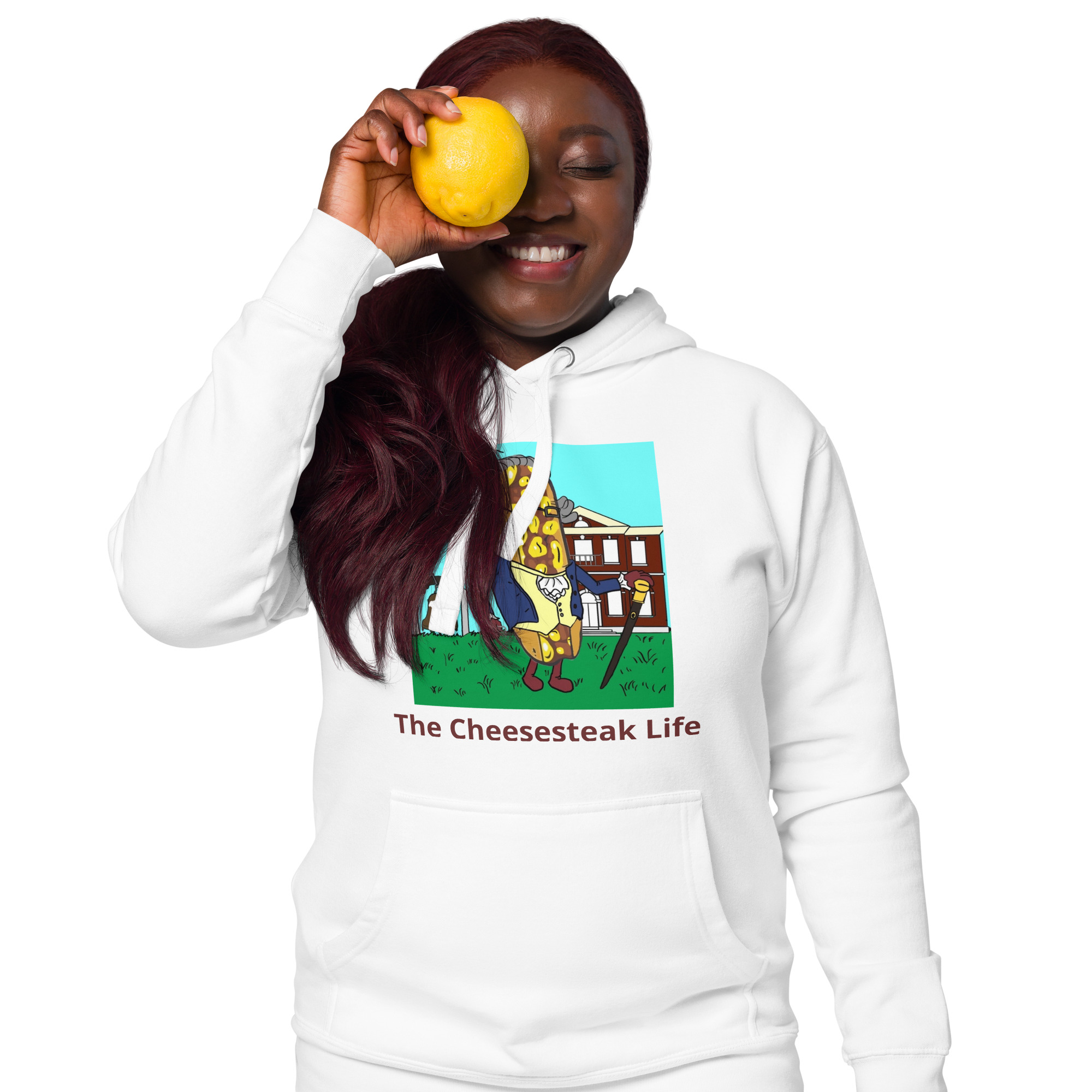 Hoodie - Cheesesteak Life - Cheesey History - Image 10