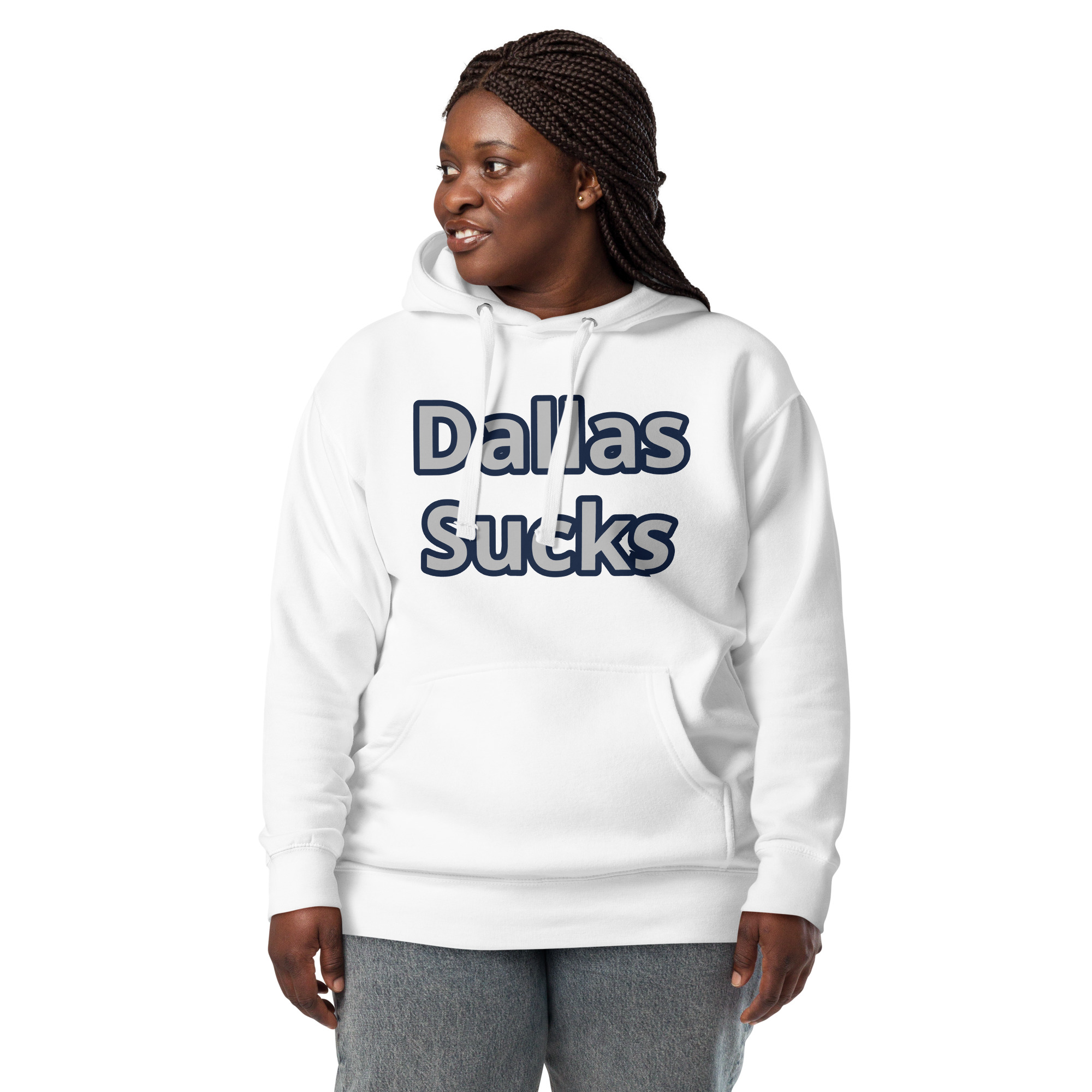 Hoodie - Cheesesteak Life - Dallas sucks on front only - Image 7