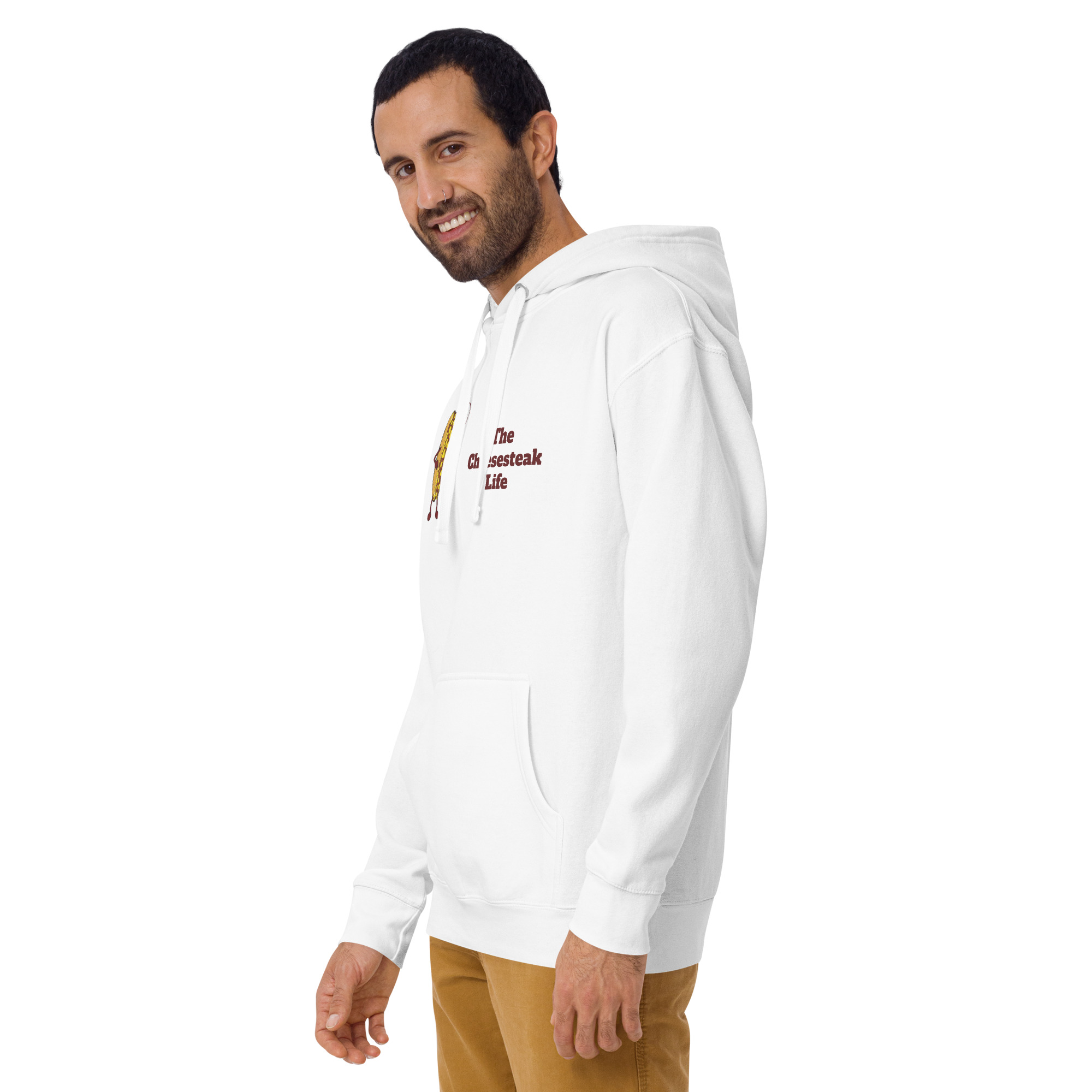 Hoodie - Cheesesteak Life - Amigo Dan - Cheesey Beach - Image 23