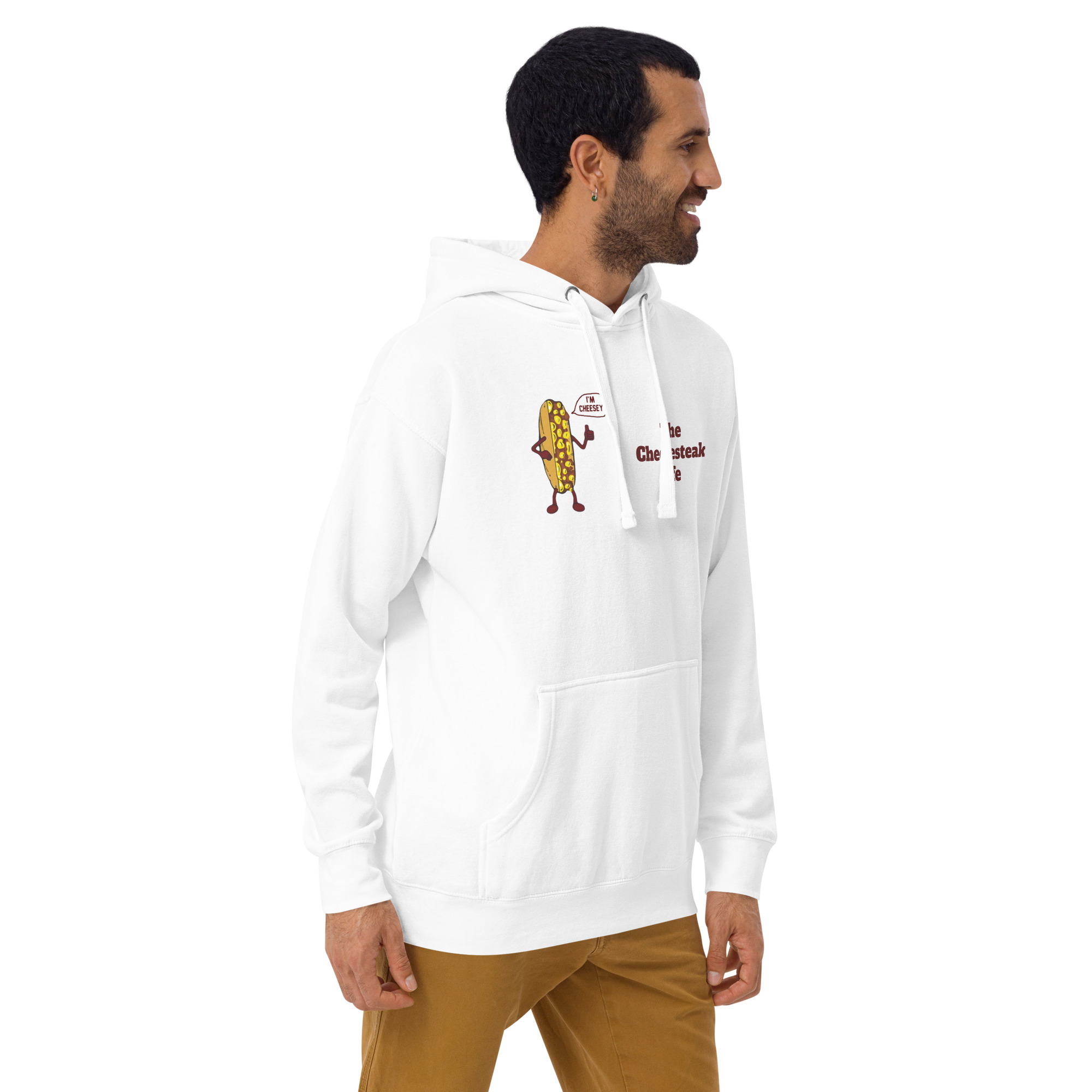Hoodie - Cheesesteak Life - Amigo Dan - Cheesey Beach - Image 24