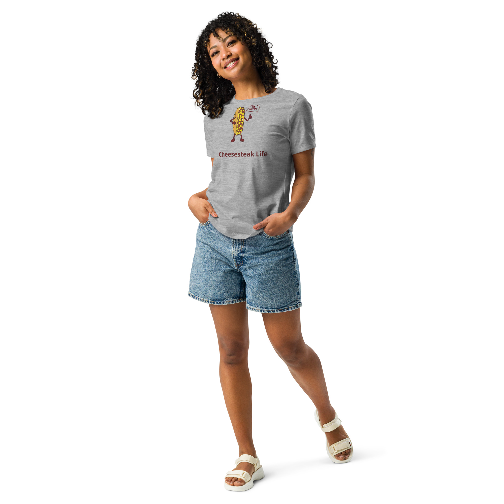 Mr. Cheesey - Women's Relaxed T-Shirt - Image 22