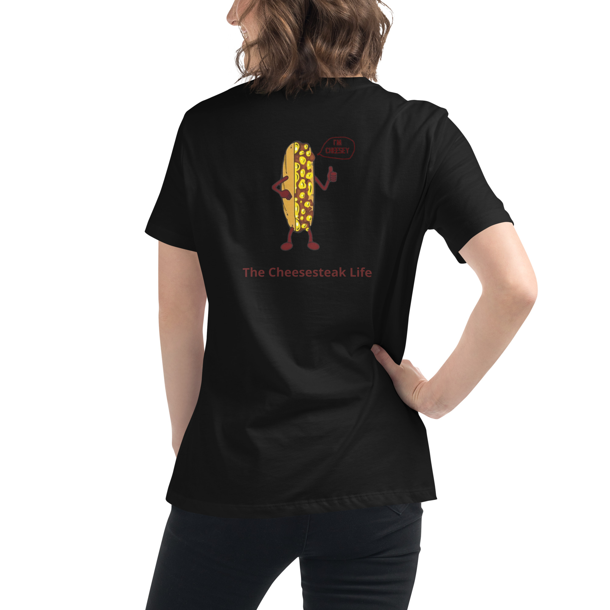 Women's Relaxed T-Shirt - Amigo Dan - Mr. Cheesey - Image 4