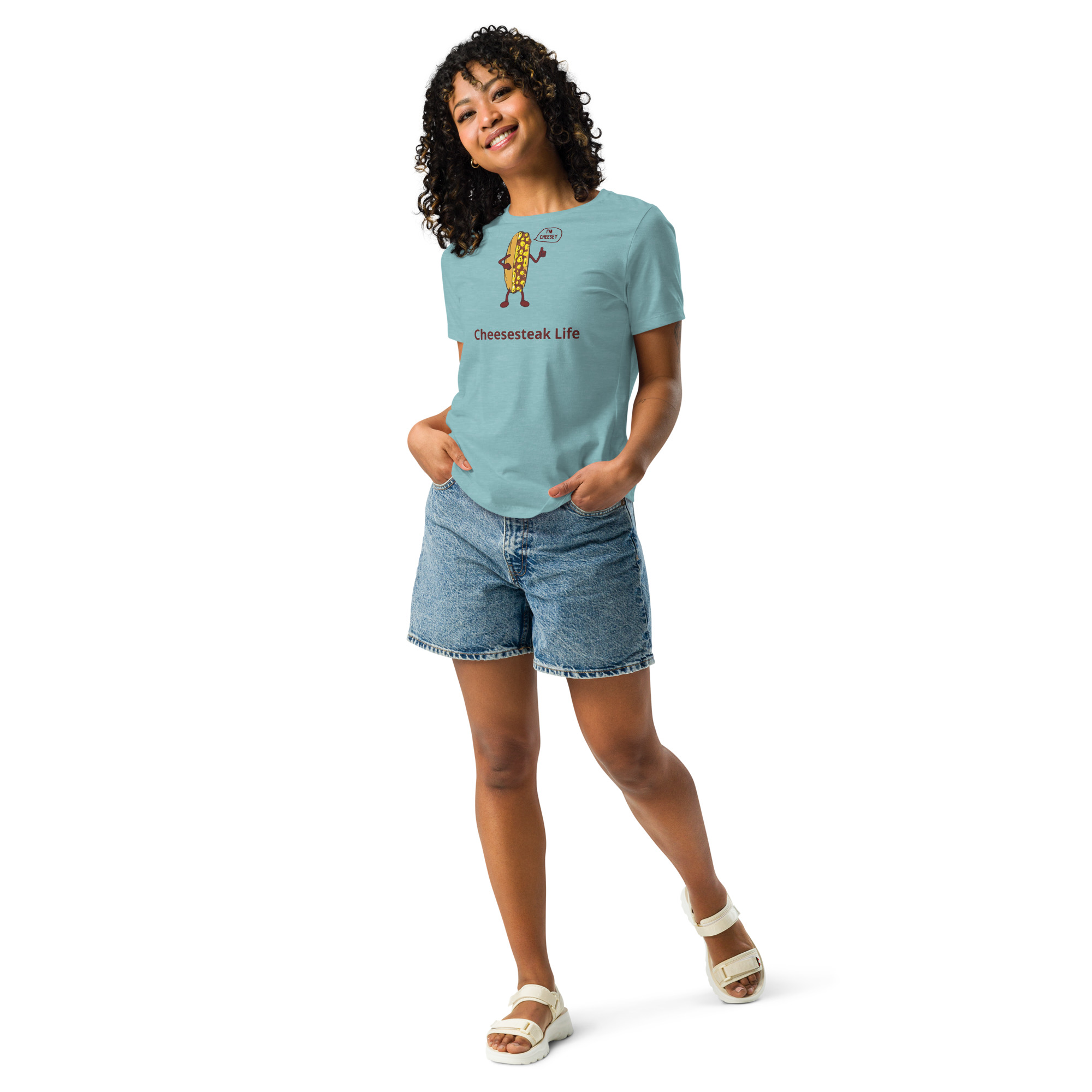 Mr. Cheesey - Women's Relaxed T-Shirt - Image 19