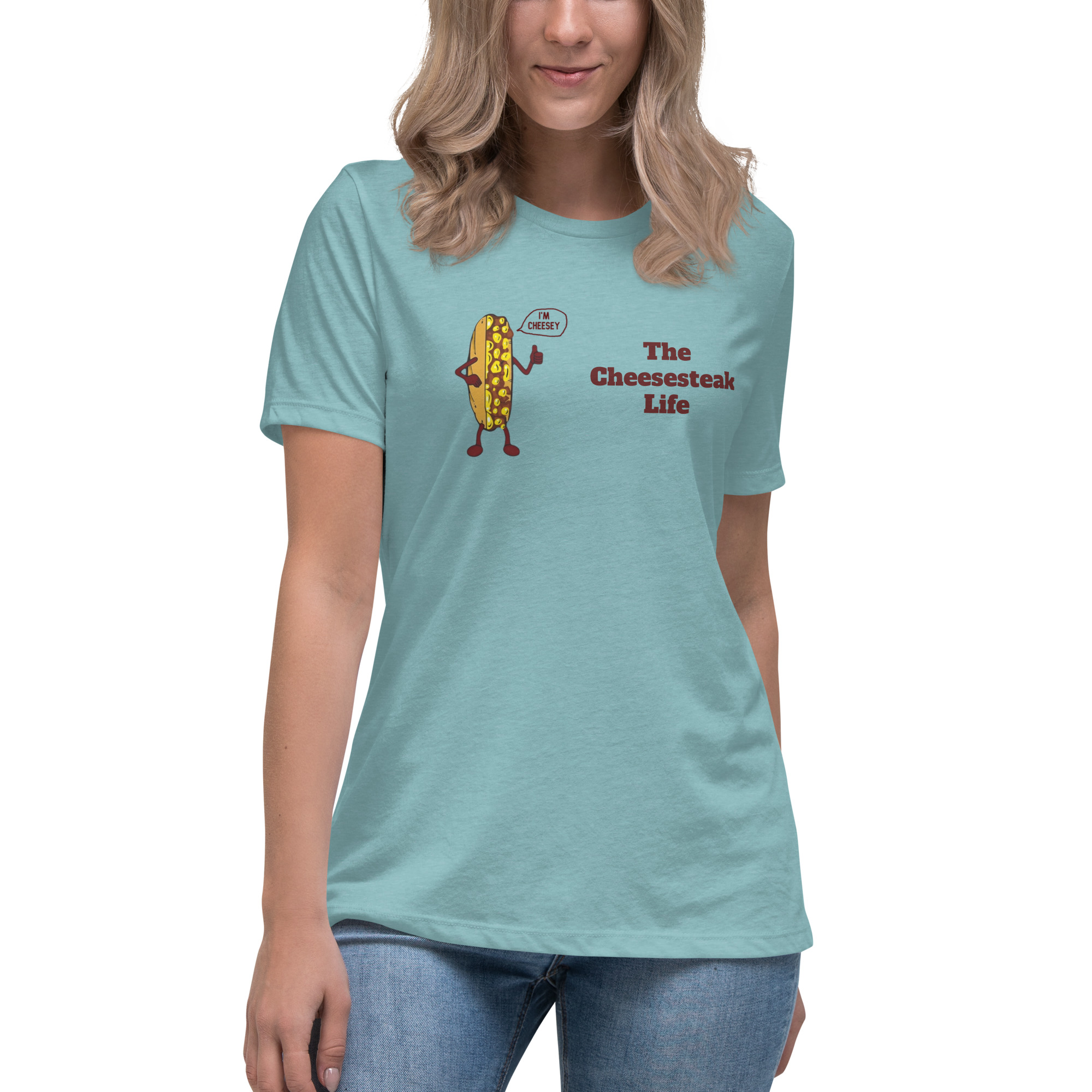 Women's Relaxed T-Shirt - Amigo Dan - Cheesey Beach - Image 21