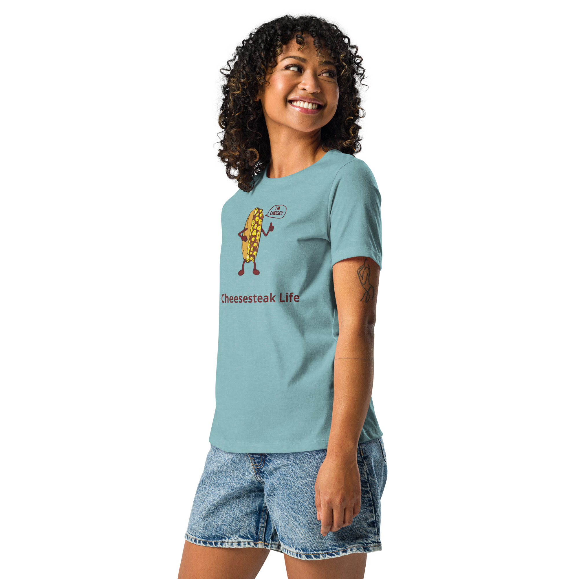 Mr. Cheesey - Women's Relaxed T-Shirt - Image 20