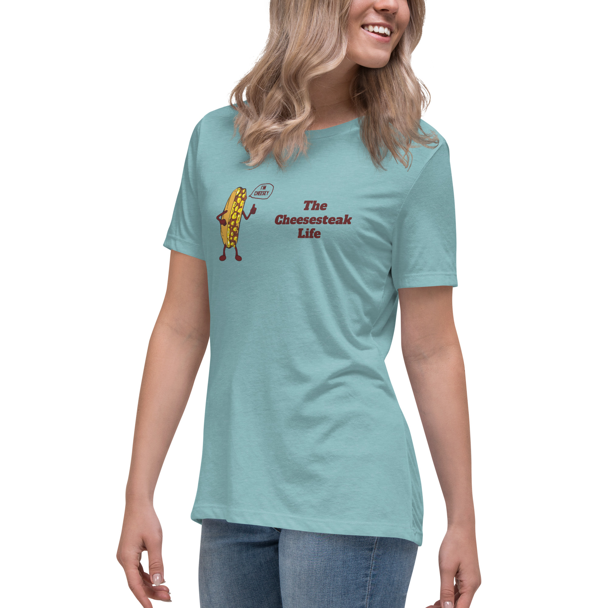 Women's Relaxed T-Shirt - Amigo Dan - Cheesey Beach - Image 22