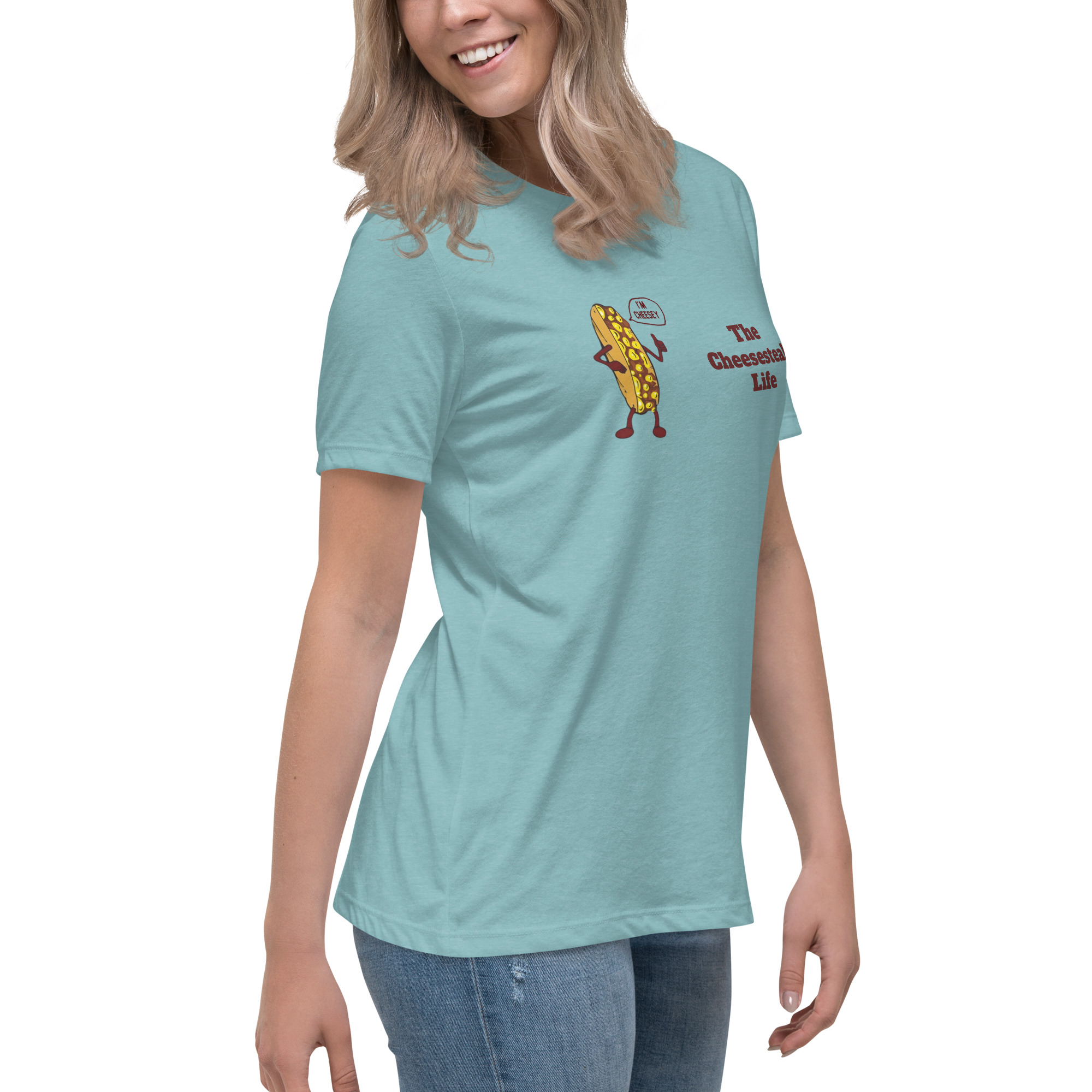 Women's Relaxed T-Shirt - Amigo Dan - Cheesey Beach - Image 23