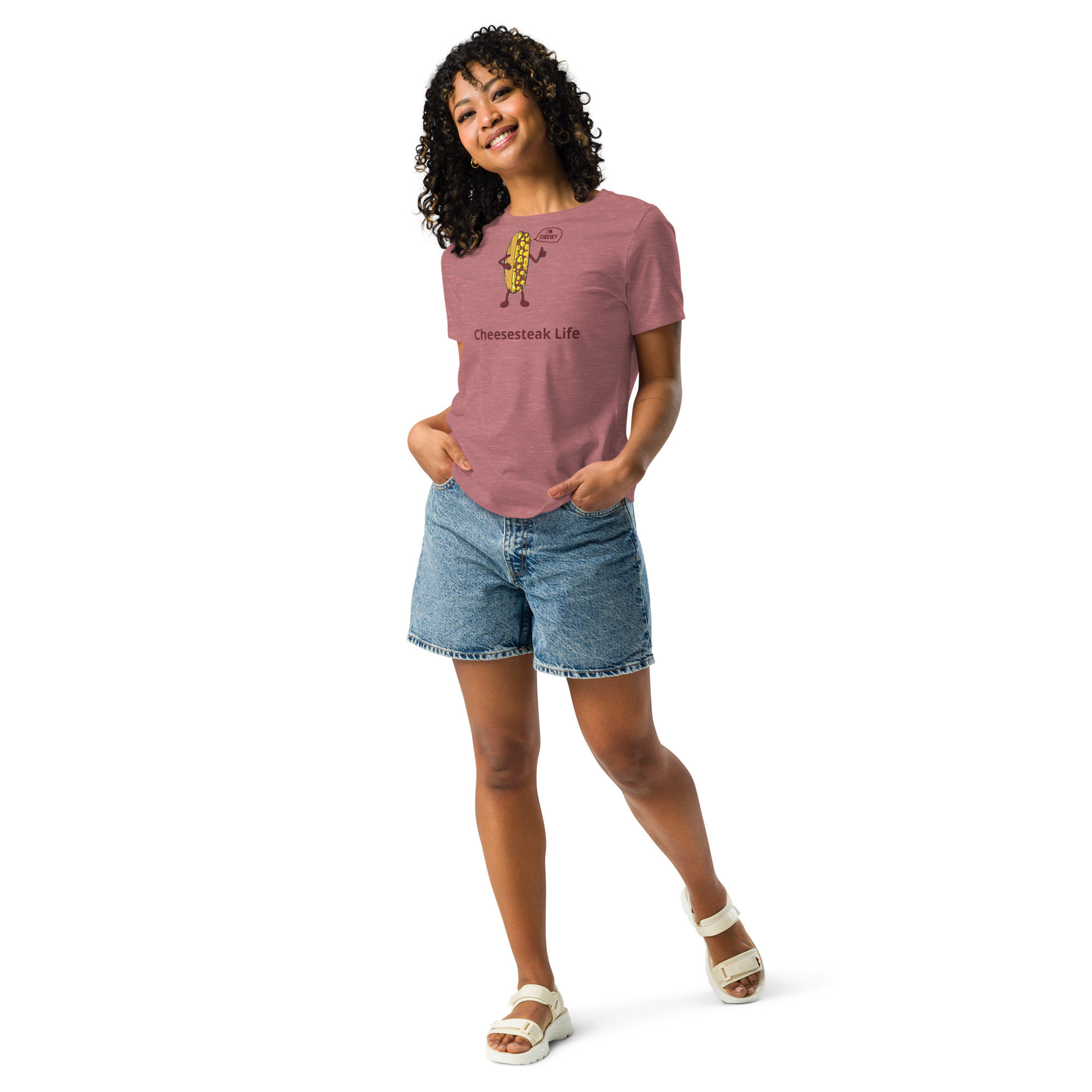 Mr. Cheesey - Women's Relaxed T-Shirt - Image 13