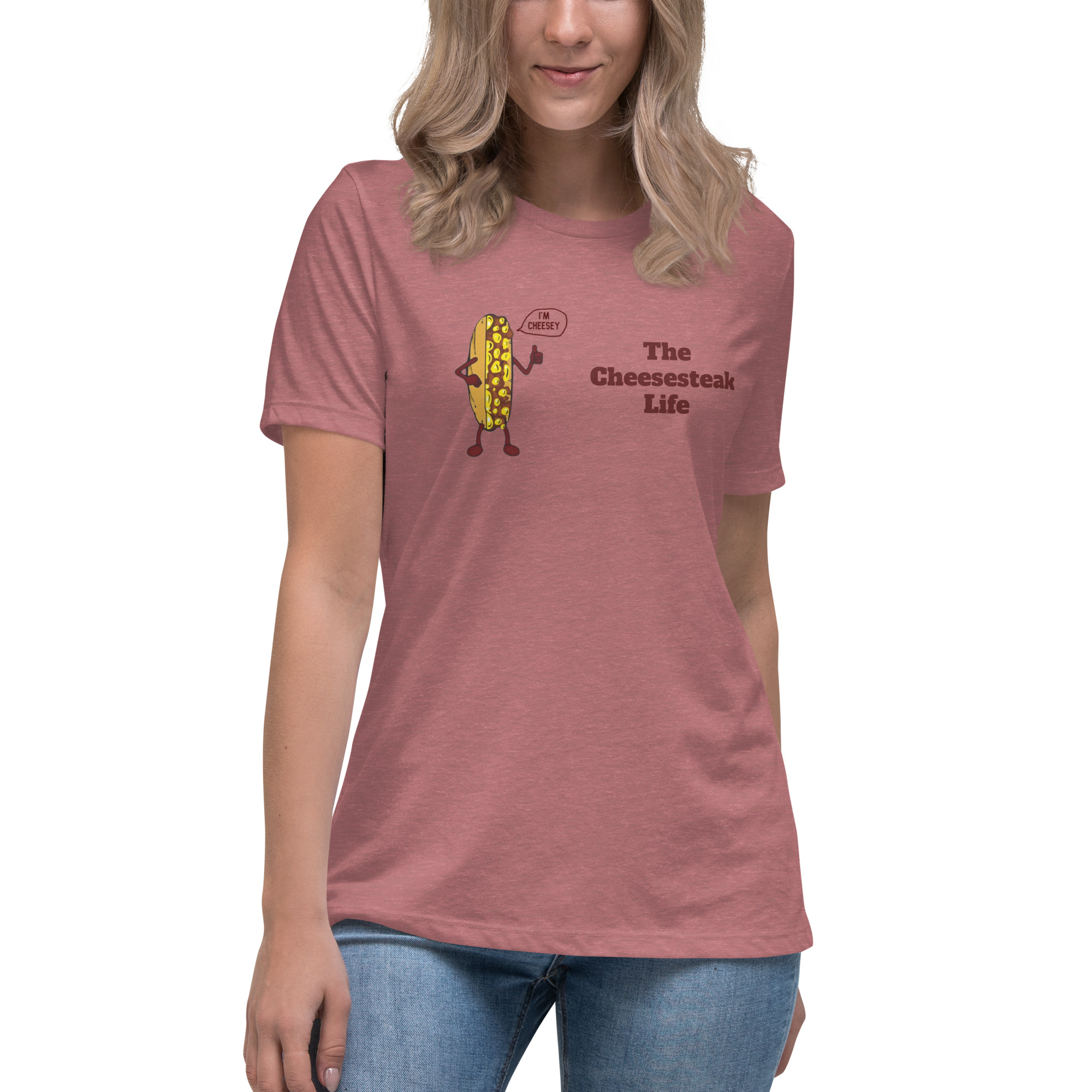 Women's Relaxed T-Shirt - Amigo Dan - Cheesey Beach - Image 17