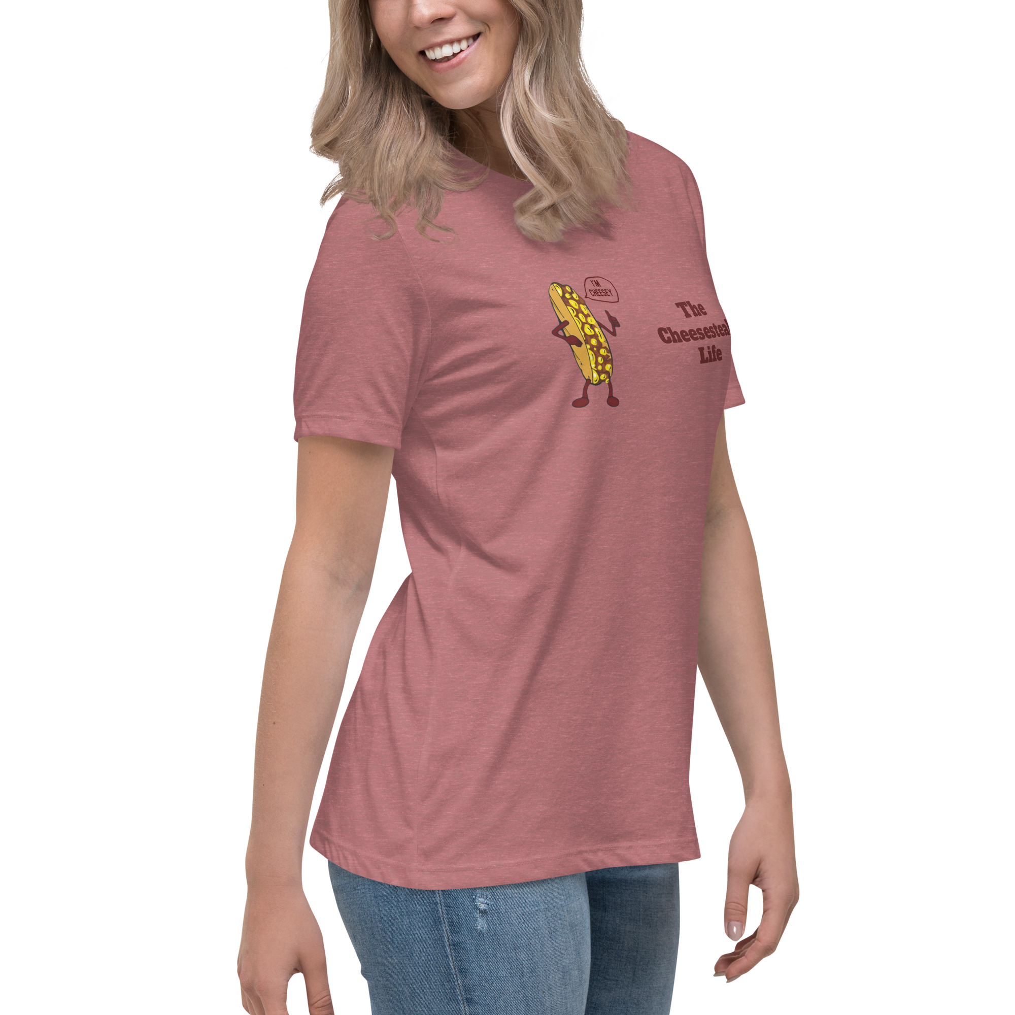 Women's Relaxed T-Shirt - Amigo Dan - Cheesey Beach - Image 19
