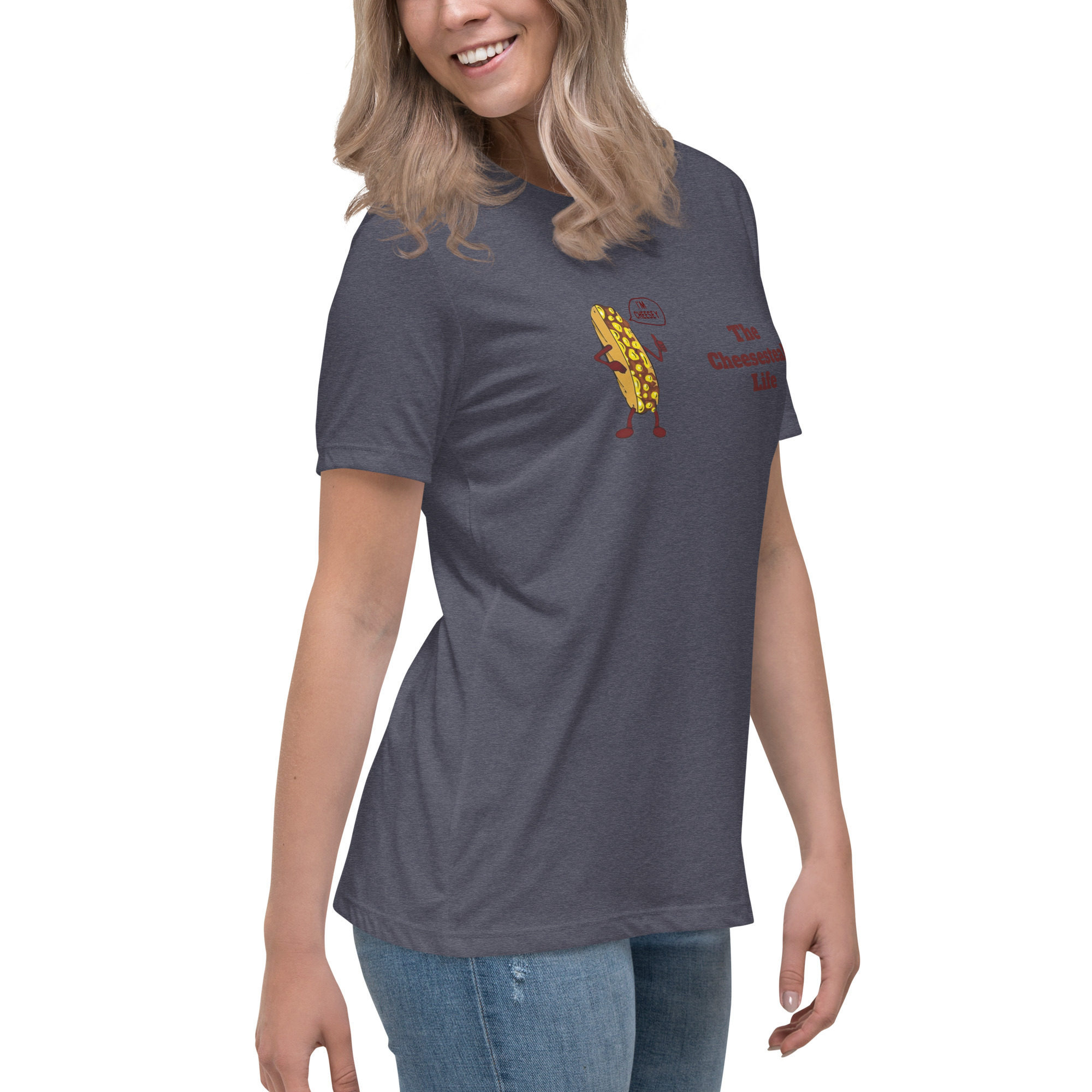 Women's Relaxed T-Shirt - Amigo Dan - Cheesey Beach - Image 8