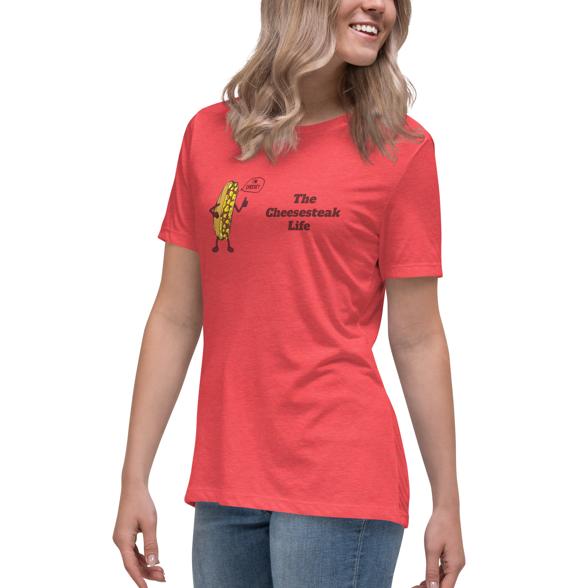 Women's Relaxed T-Shirt - Amigo Dan - Cheesey Beach - Image 14