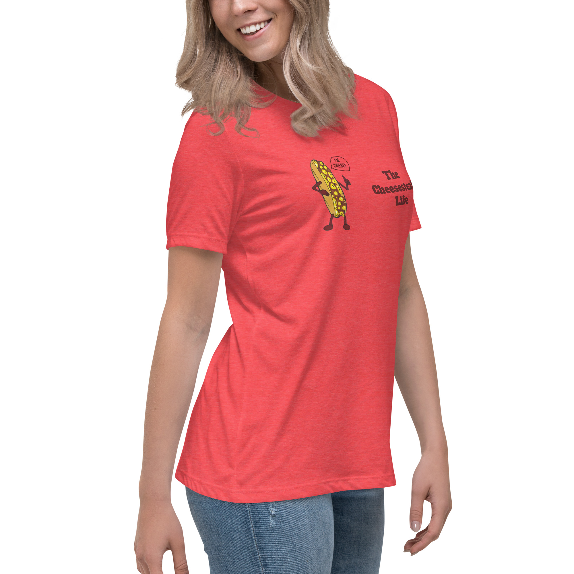 Women's Relaxed T-Shirt - Amigo Dan - Cheesey Beach - Image 15