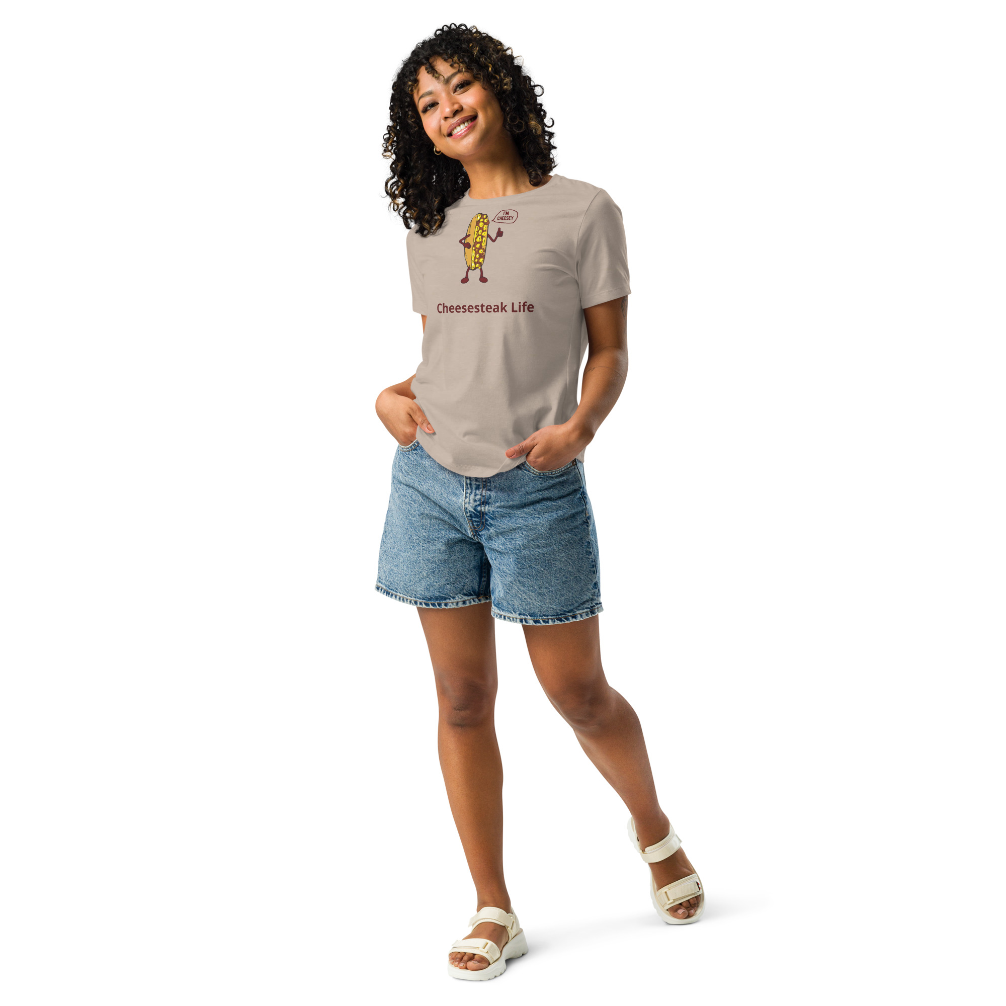 Mr. Cheesey - Women's Relaxed T-Shirt - Image 25
