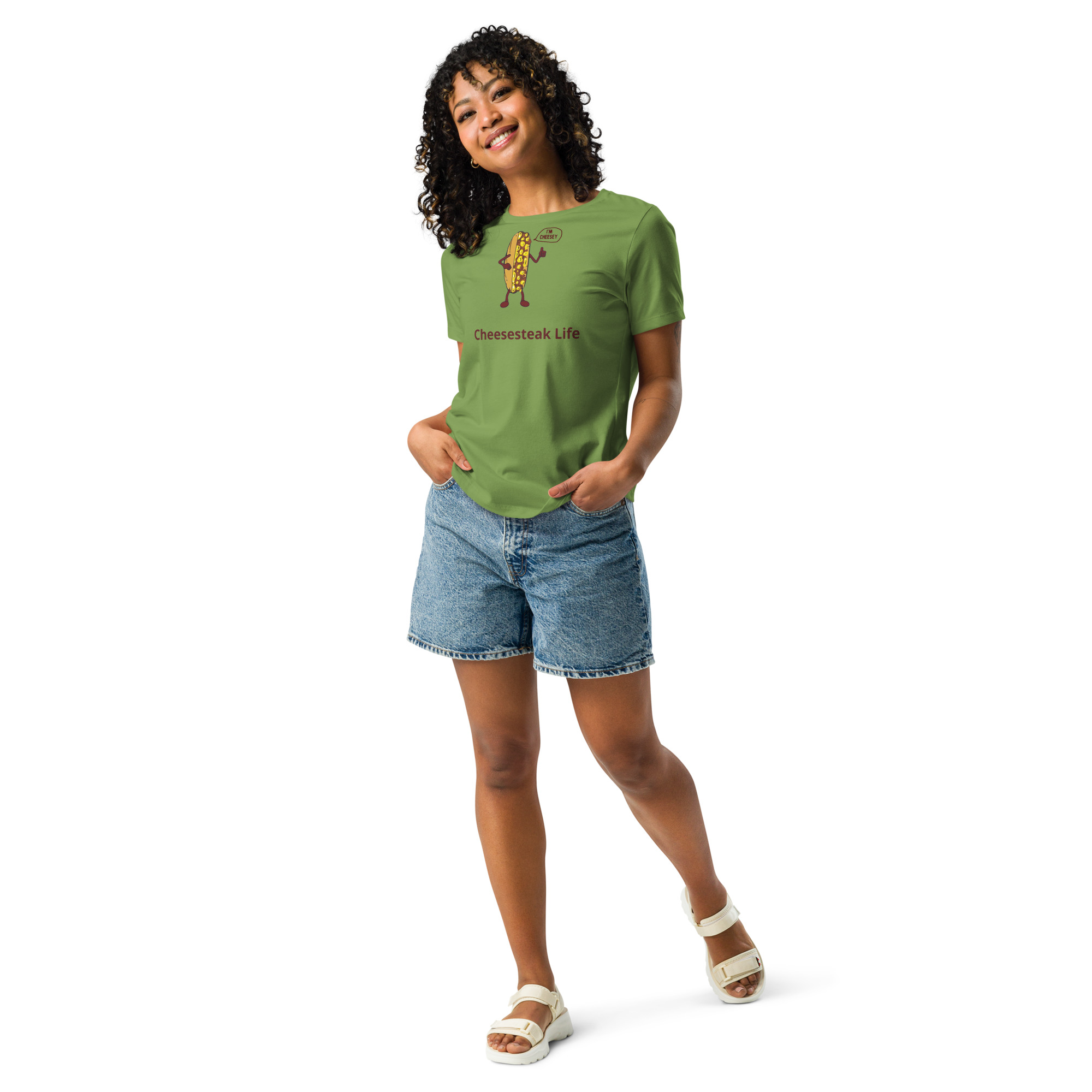 Mr. Cheesey - Women's Relaxed T-Shirt - Image 16