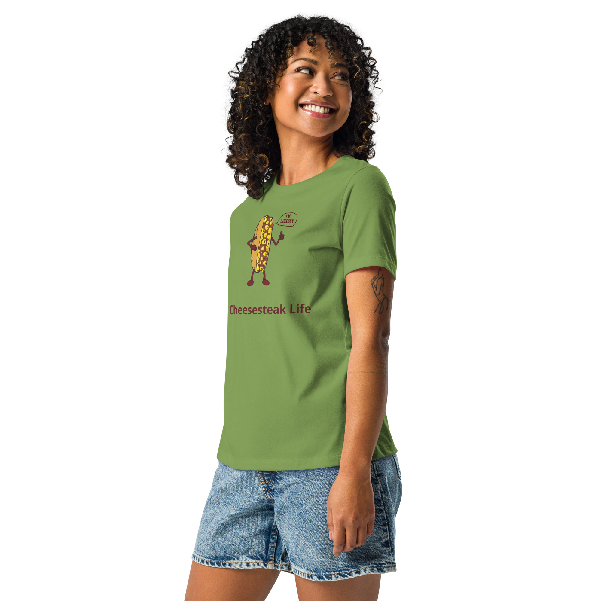 Mr. Cheesey - Women's Relaxed T-Shirt - Image 17