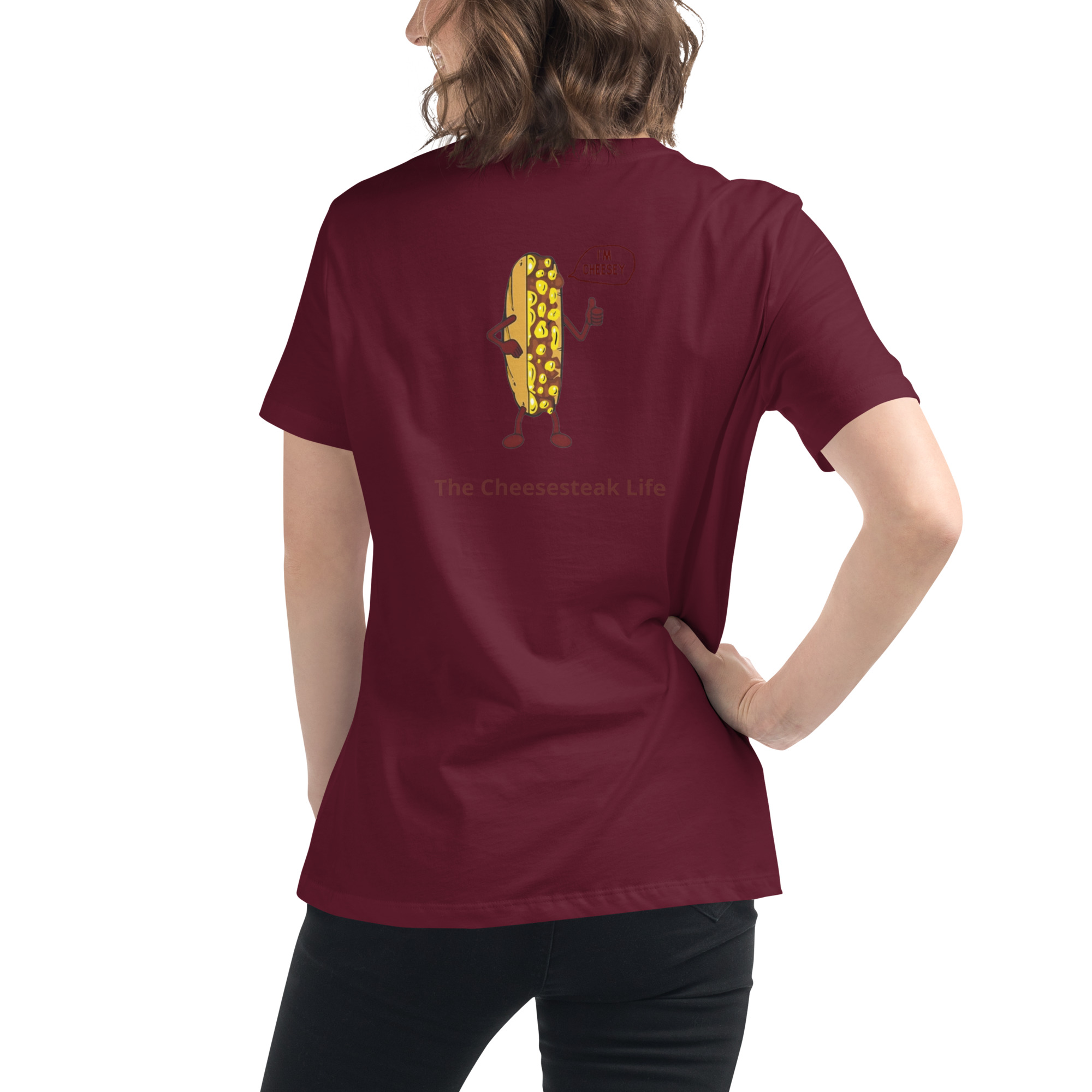 Women's Relaxed T-Shirt - Amigo Dan - Mr. Cheesey - Image 8