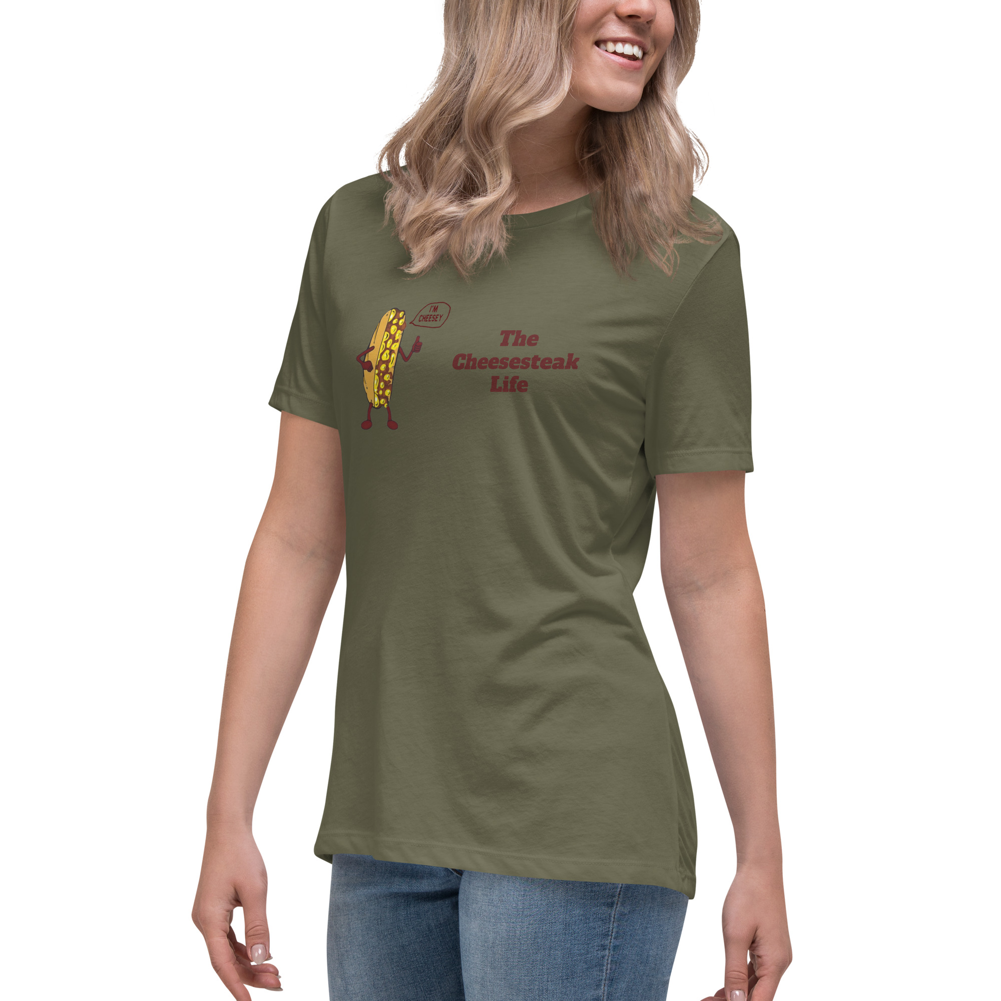 Women's Relaxed T-Shirt - Amigo Dan - Cheesey Beach - Image 11