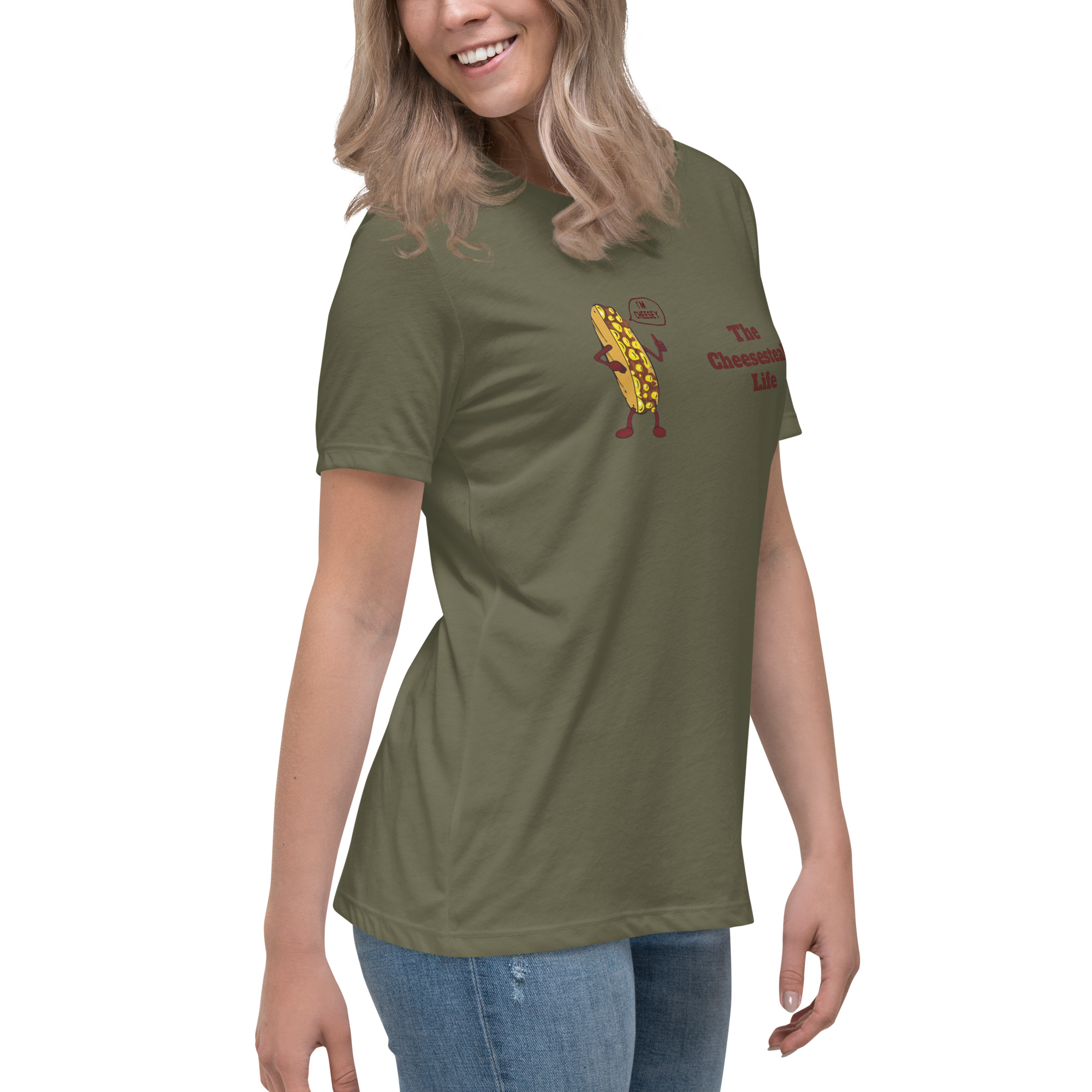Women's Relaxed T-Shirt - Amigo Dan - Cheesey Beach - Image 12