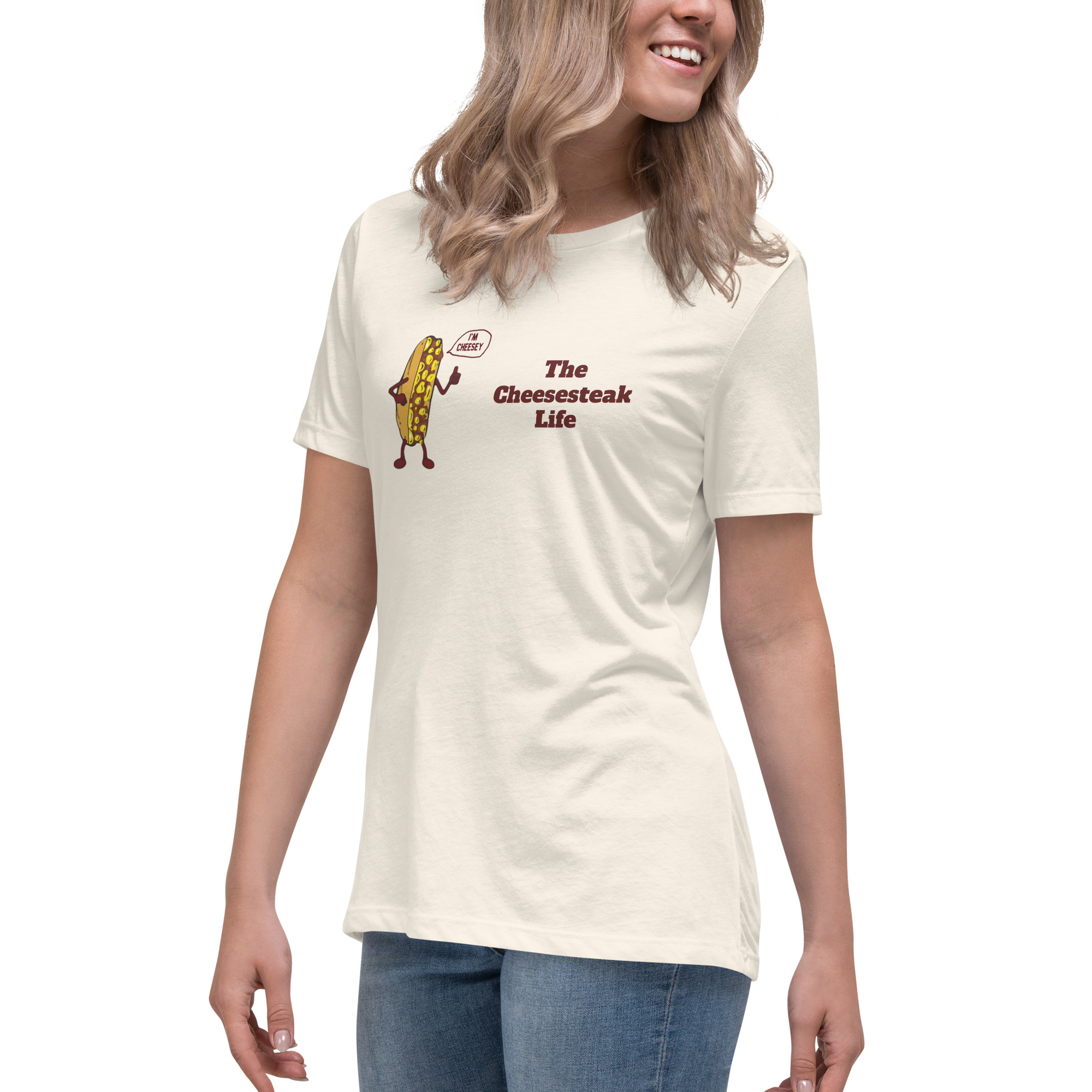 Women's Relaxed T-Shirt - Amigo Dan - Cheesey Beach - Image 31