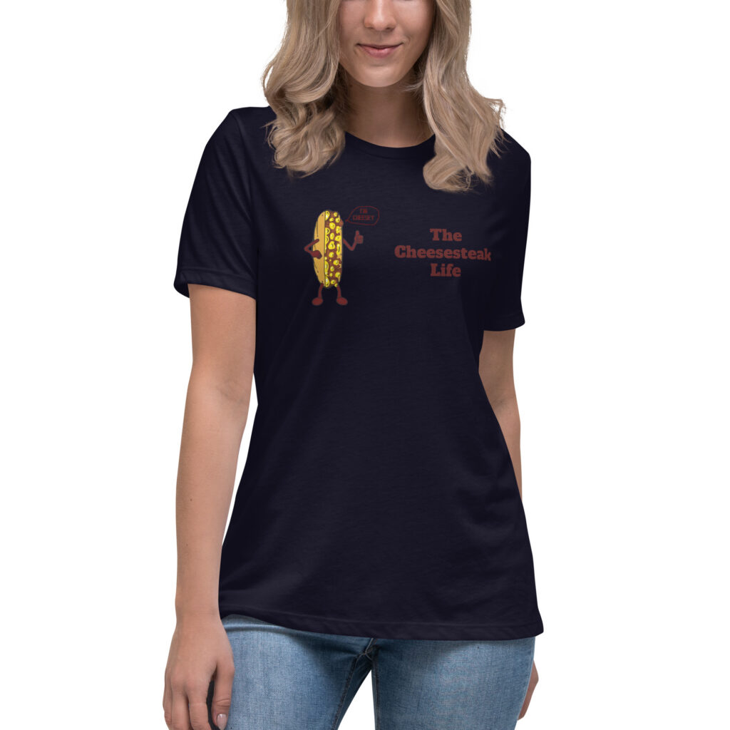 Women's Relaxed T-Shirt - Amigo Dan - Cheesey Beach