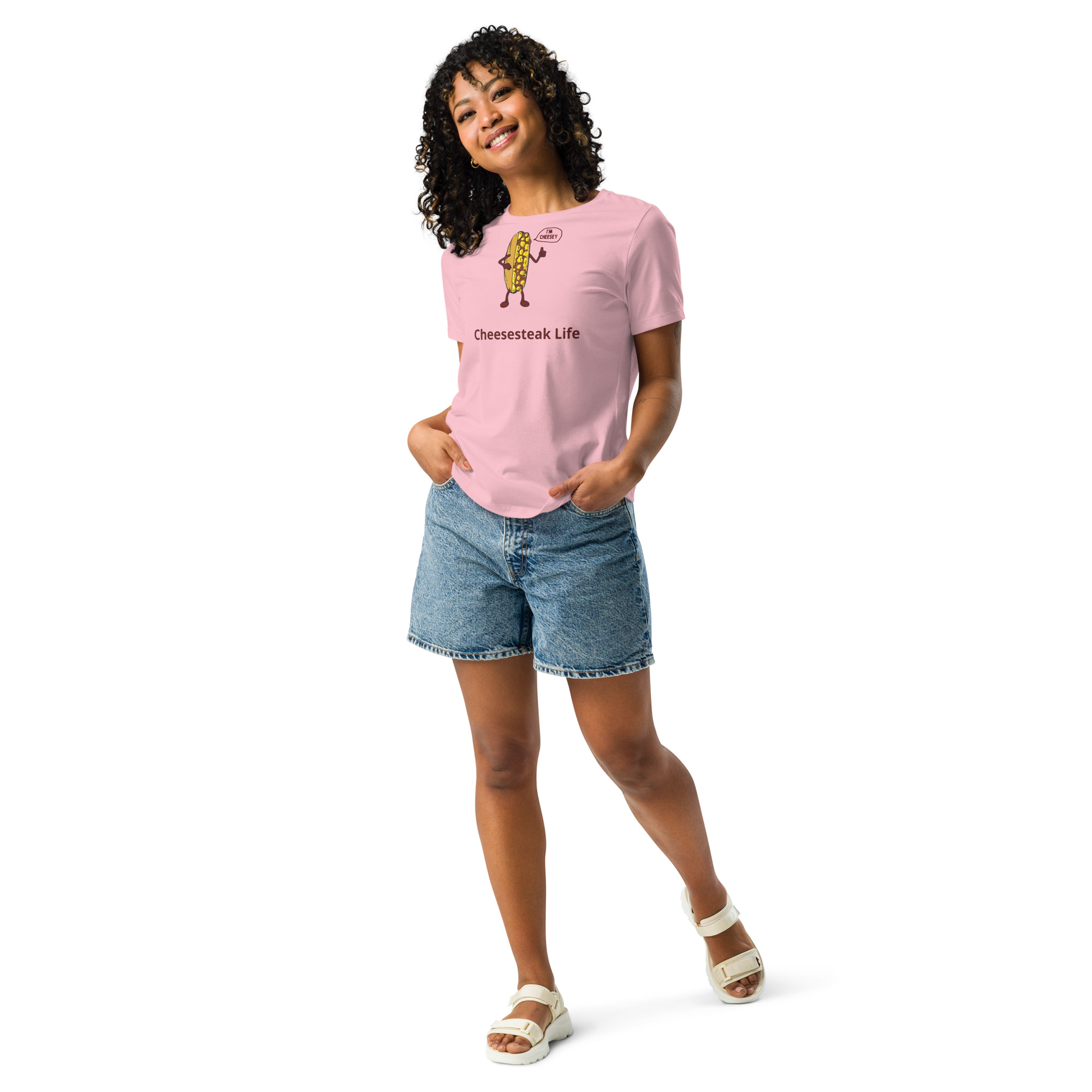 Mr. Cheesey - Women's Relaxed T-Shirt - Image 28