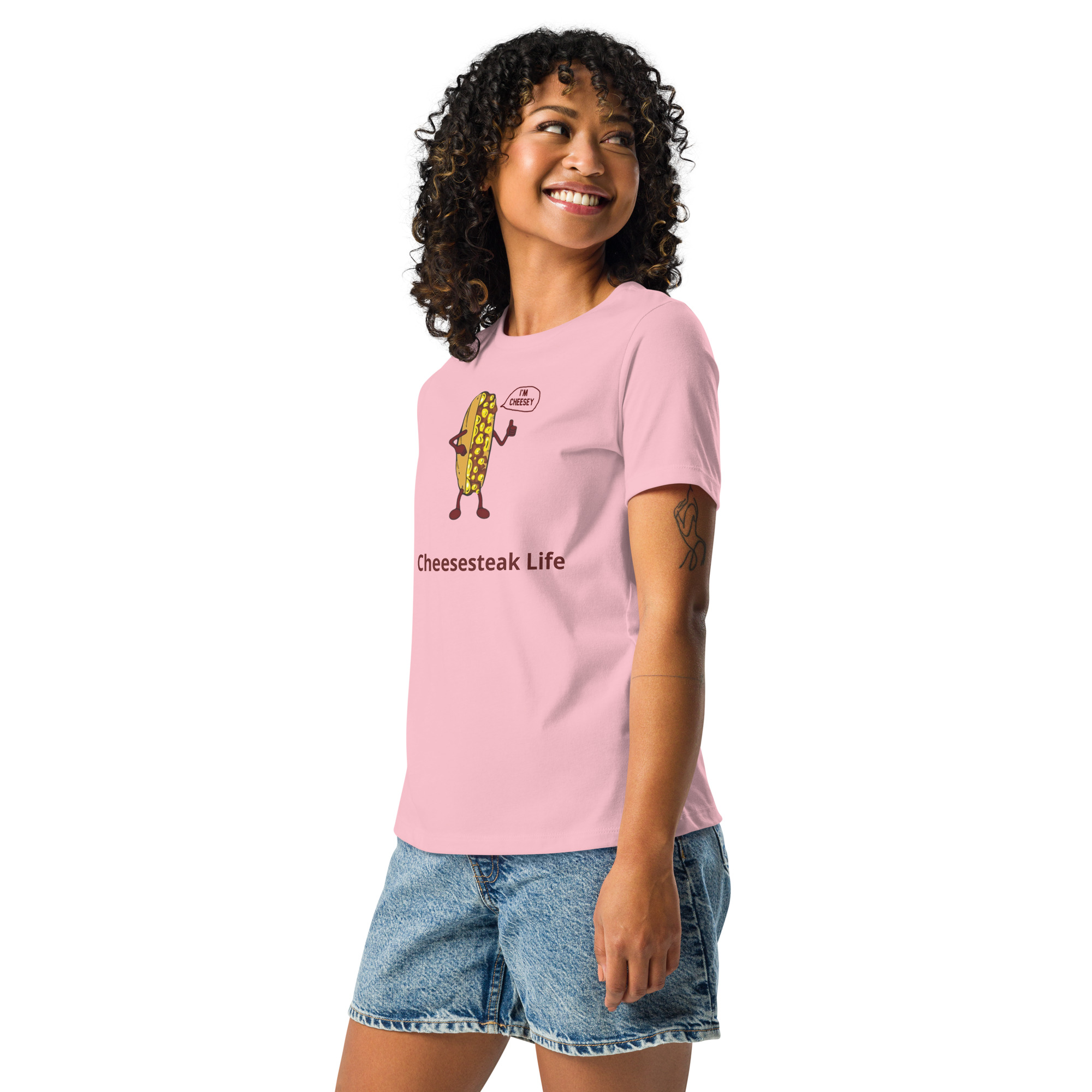Mr. Cheesey - Women's Relaxed T-Shirt - Image 29