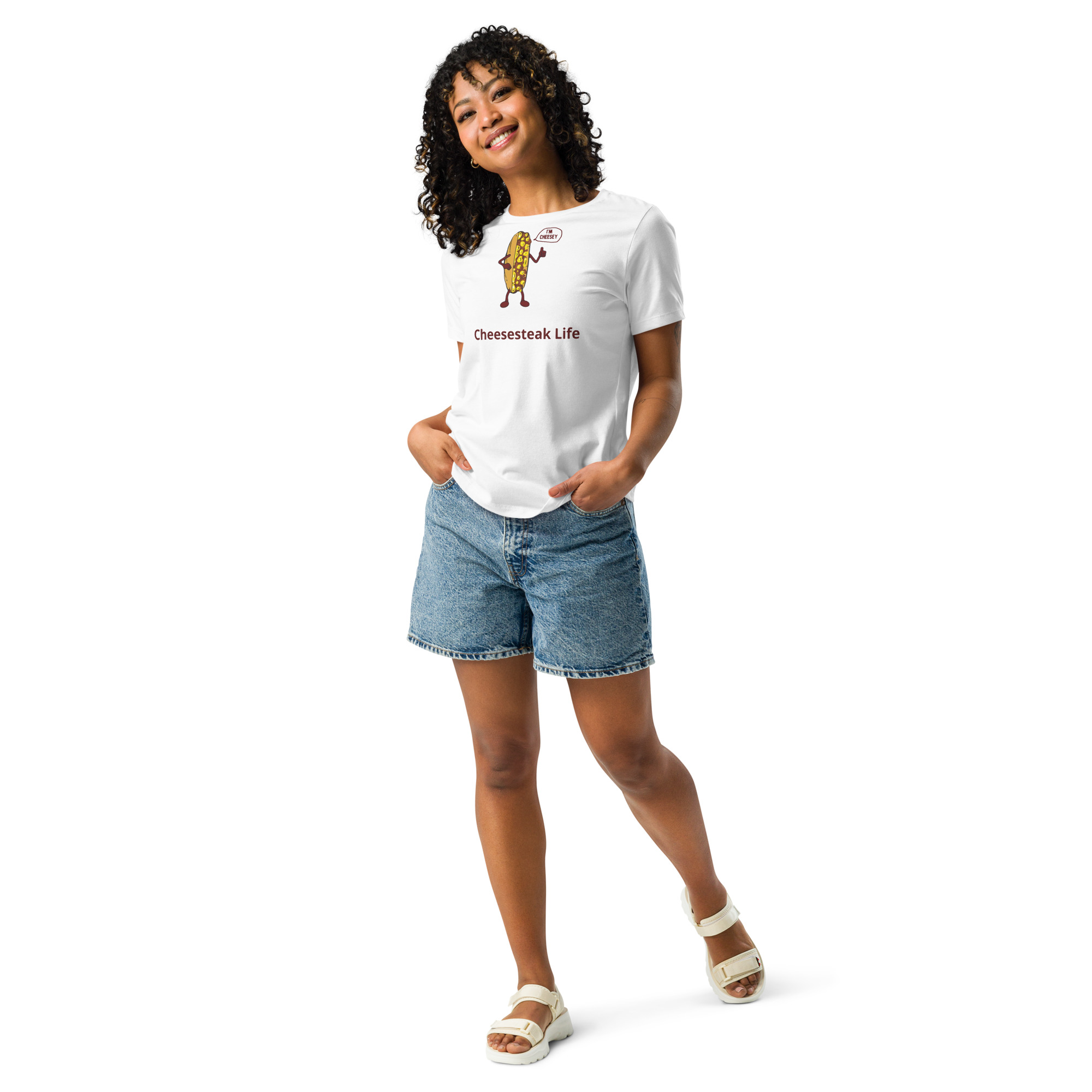 Mr. Cheesey - Women's Relaxed T-Shirt - Image 31