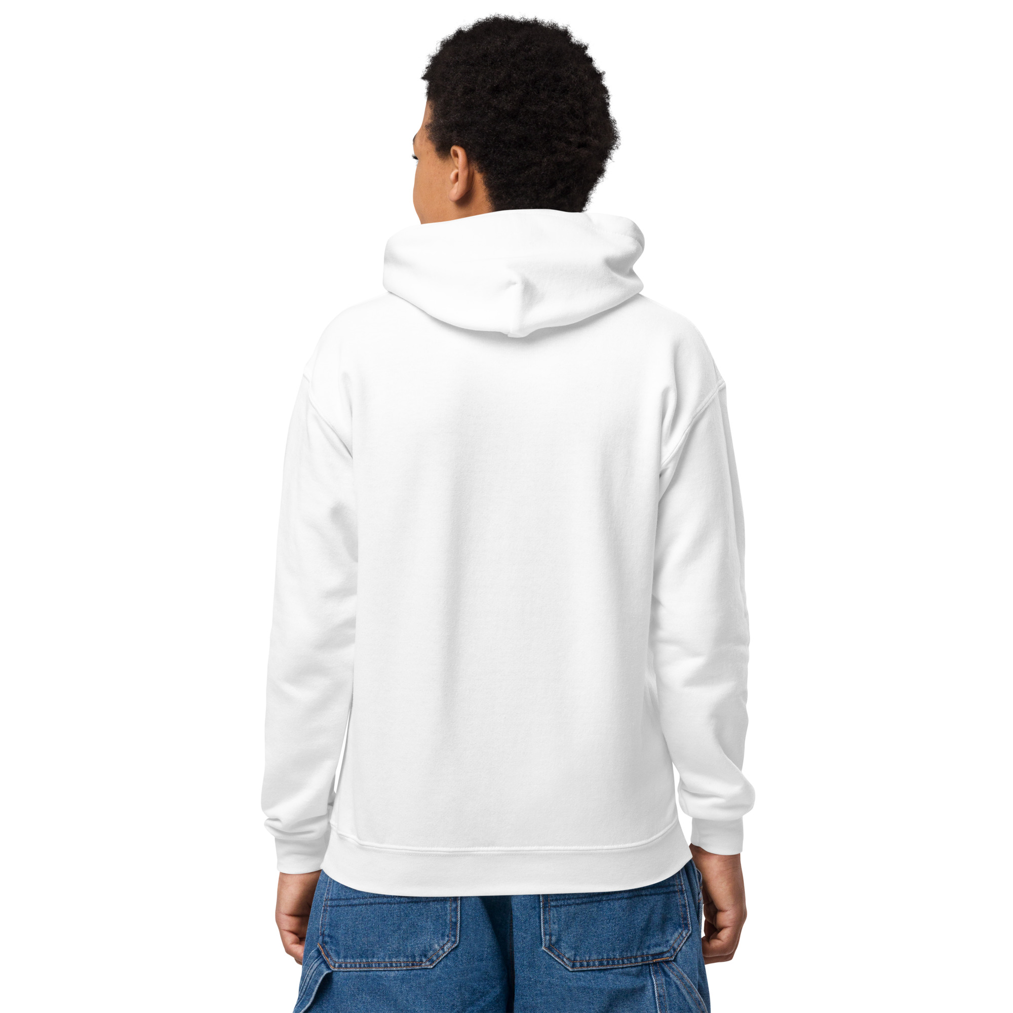 Mr. Cheesey - Youth heavy blend hoodie - Image 8