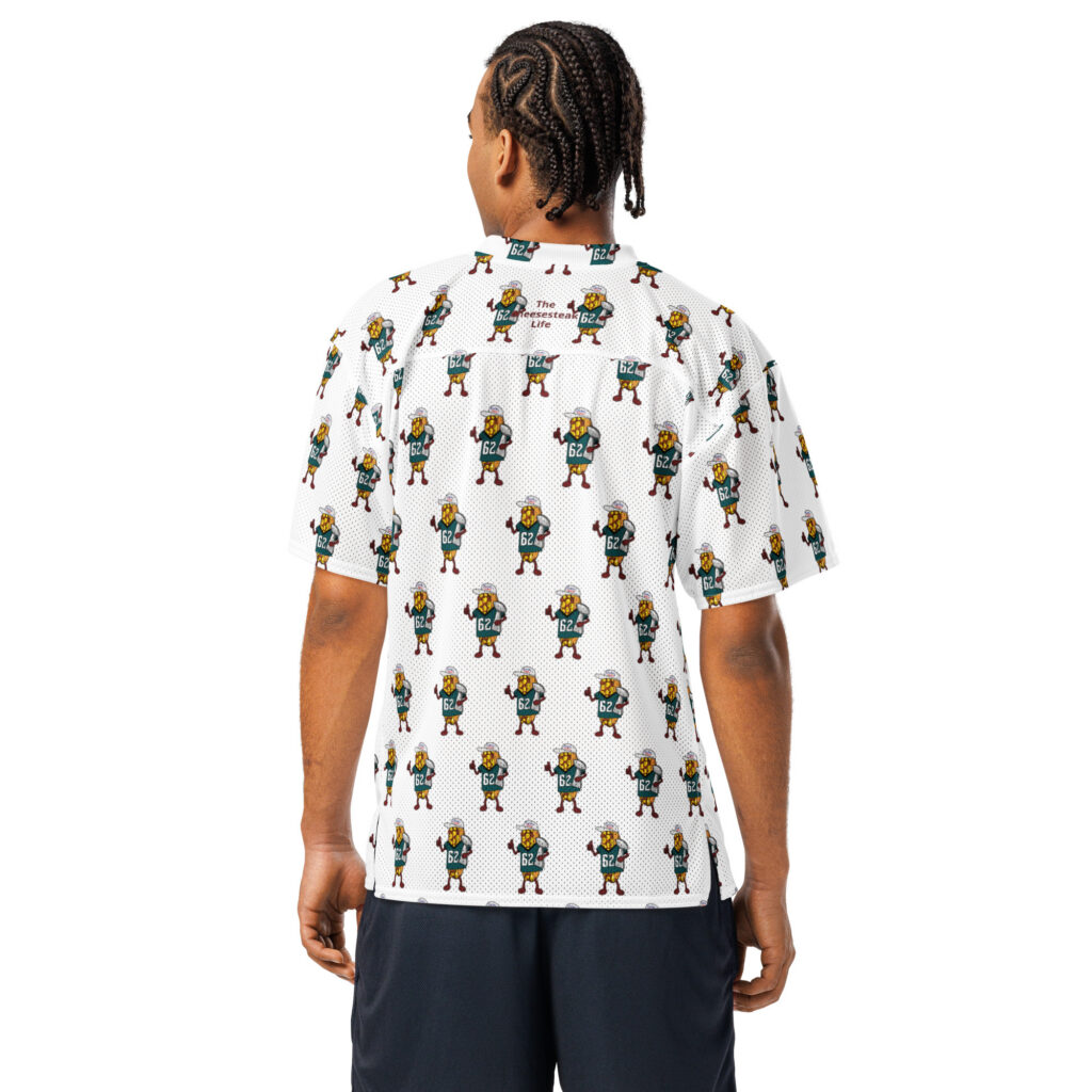 American football jersey - The Cheesesteak Life - Cheesey Eagles Fan new