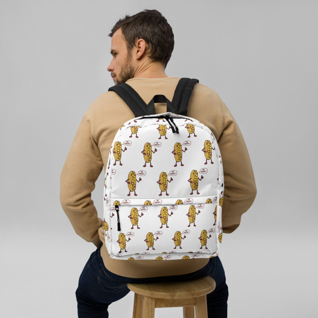 Backpack - The Cheesesteak Life - Mr. Cheesey - Extra Cheesey