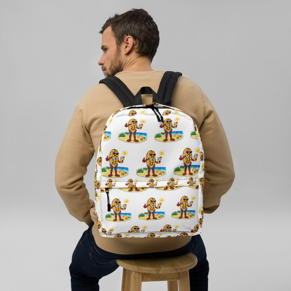 Backpack - The Cheesesteak Life - Ms. Cheesey's Beach - Extra Cheesey