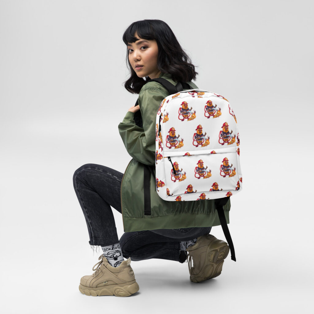 Backpack - The Cheesesteak Life - Cheesey Fire - Extra Cheesey