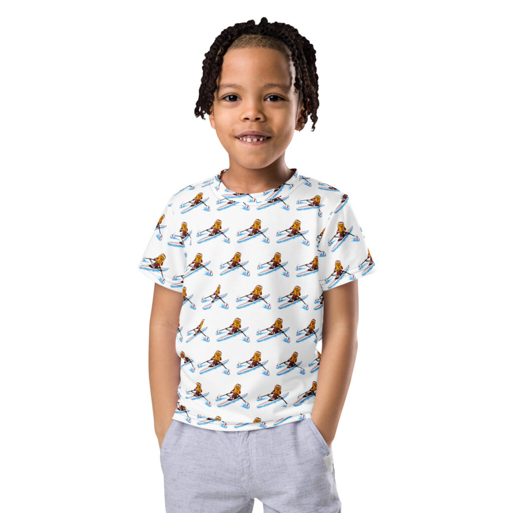 Youth (2T-7) crew neck t-shirt - The Cheesesteak Life - Cheesey Crew - Extra Cheesey
