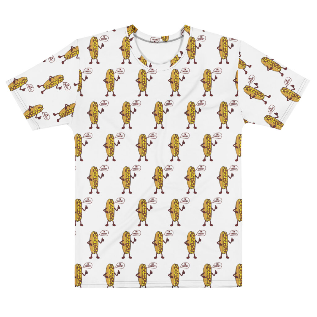 T-shirt - The Cheesesteak Life - Mr. Cheesey - Extra Cheesey