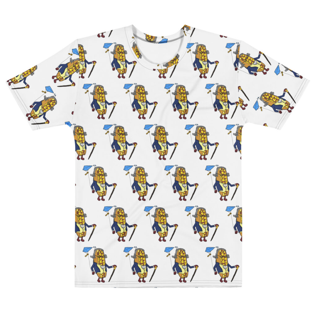 T-shirt - The Cheesesteak Life - Cheesey Ben Franklin - Extra Cheesey
