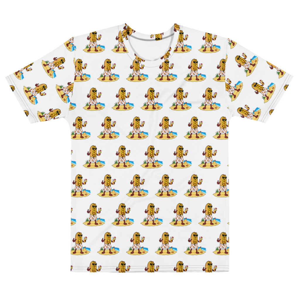 T-shirt - The Cheesesteak Life - Mr. Cheesey's Beach - Extra Cheesey
