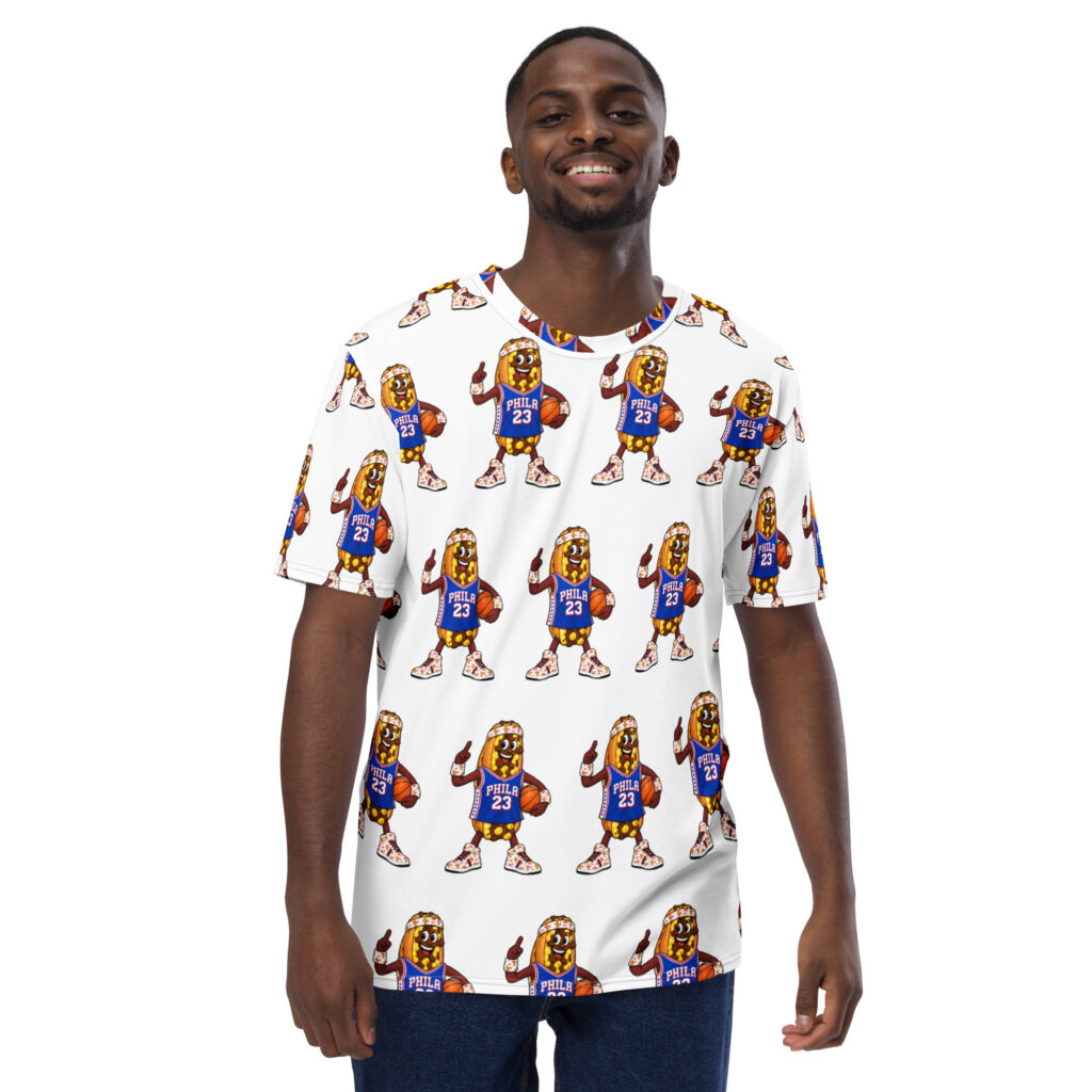 T-shirt - The Cheesesteak Life - Cheesey Sixers Fan - Extra Cheesey